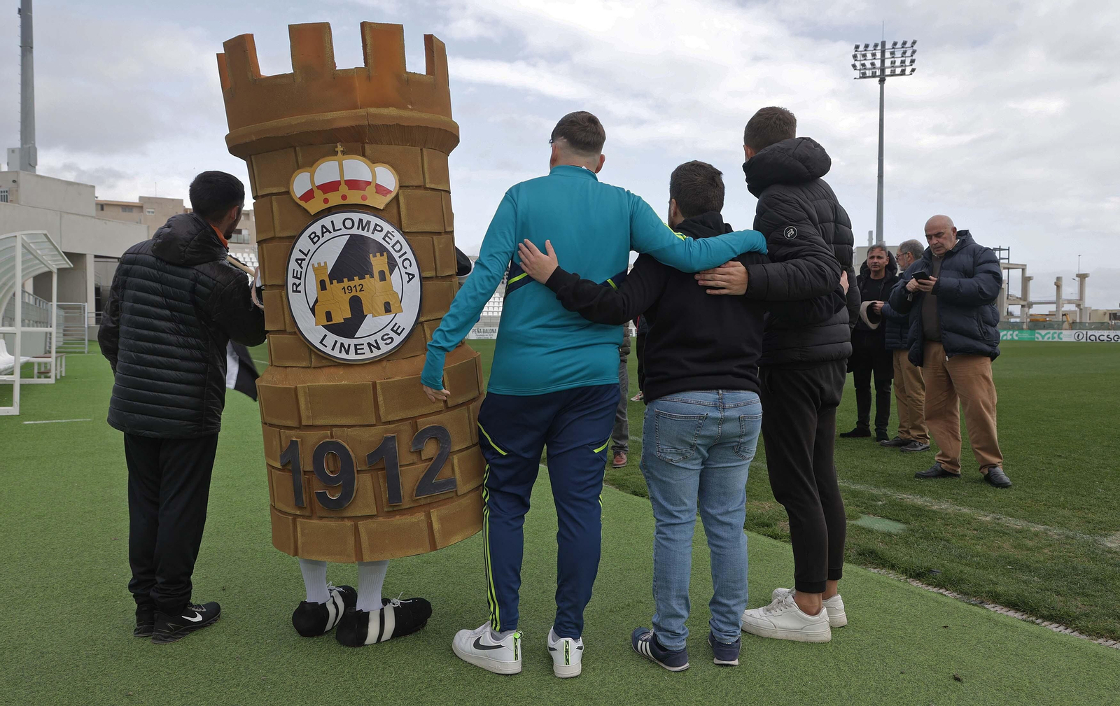 La presentación de la mascota oficial de la Balona La presentación de la mascota oficial de la Balona