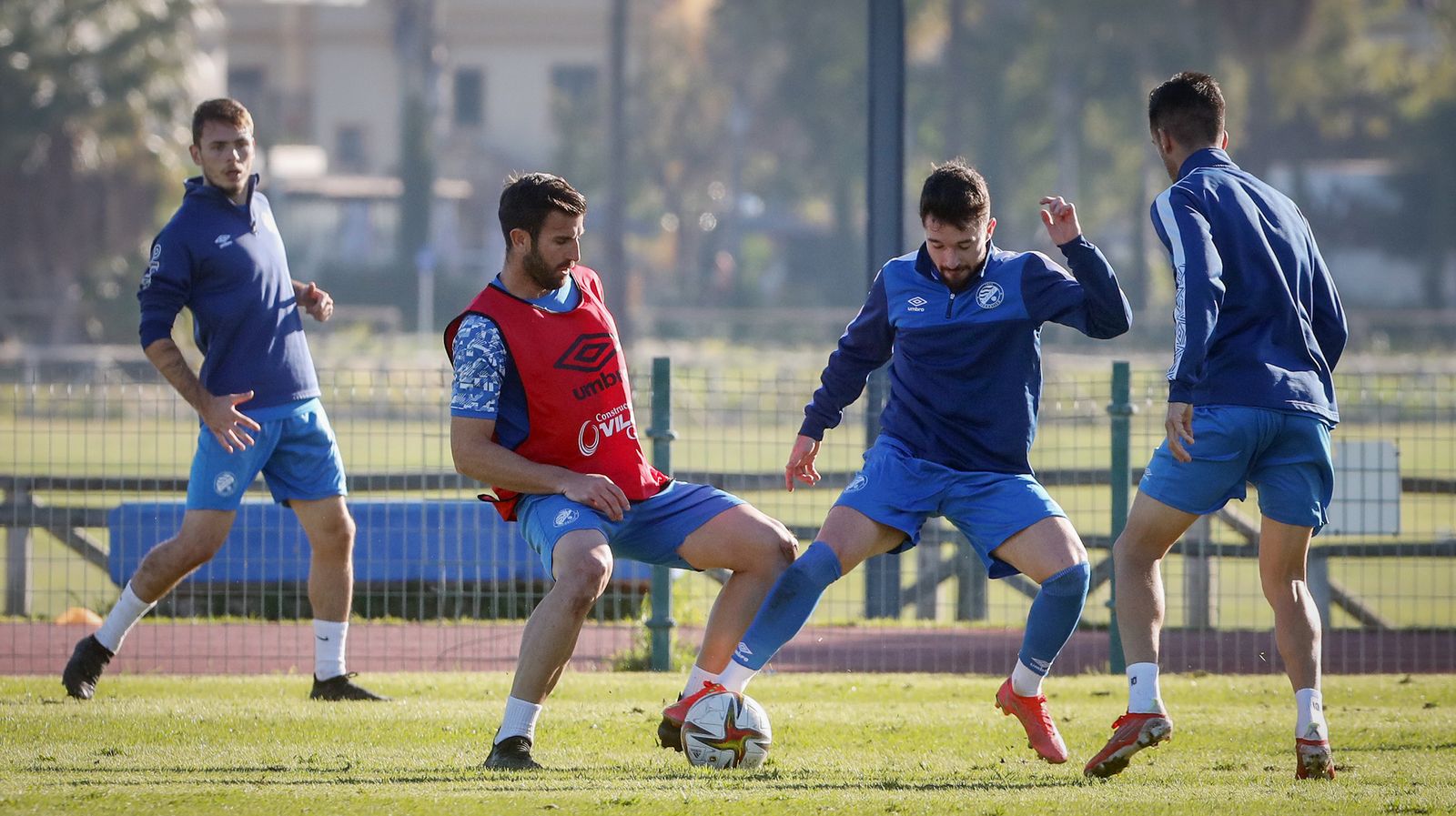 Entrenamiento del Xerez DFC en el Pepe Ravelo