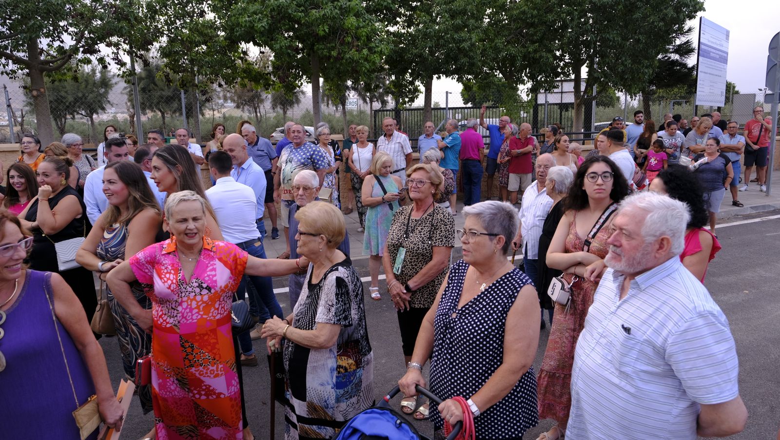 Imágenes de la inauguración del puente que une Huércal de Almería y Viator