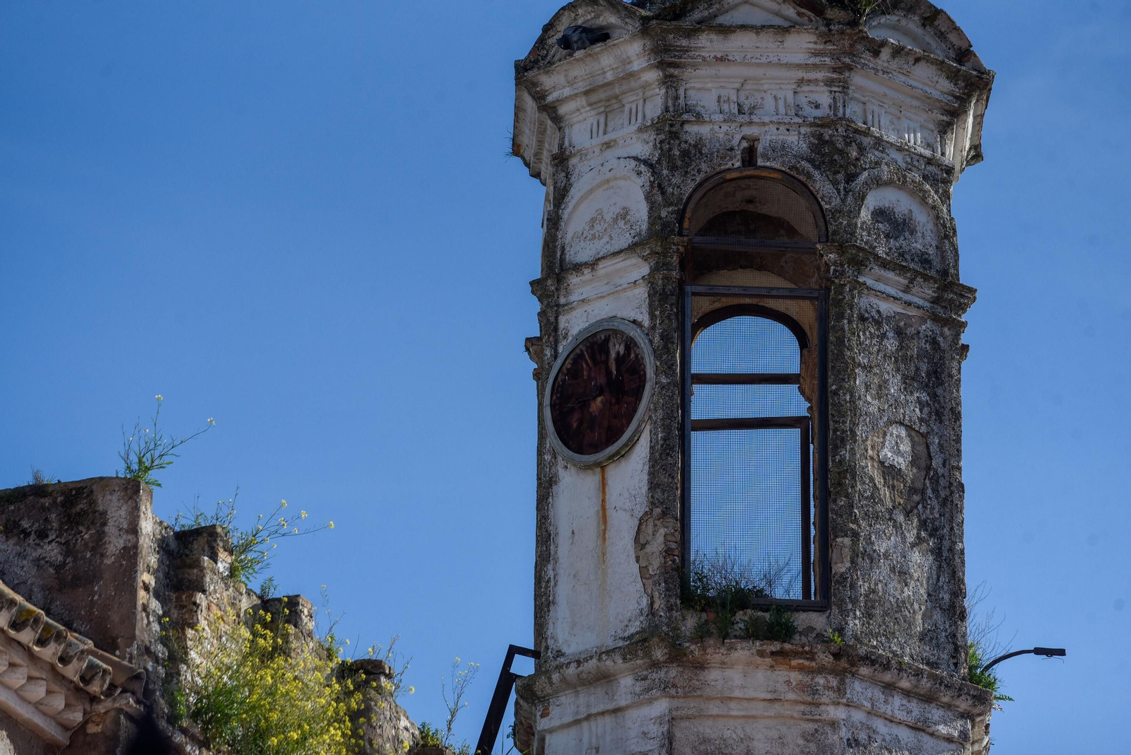 El estado del campanario.