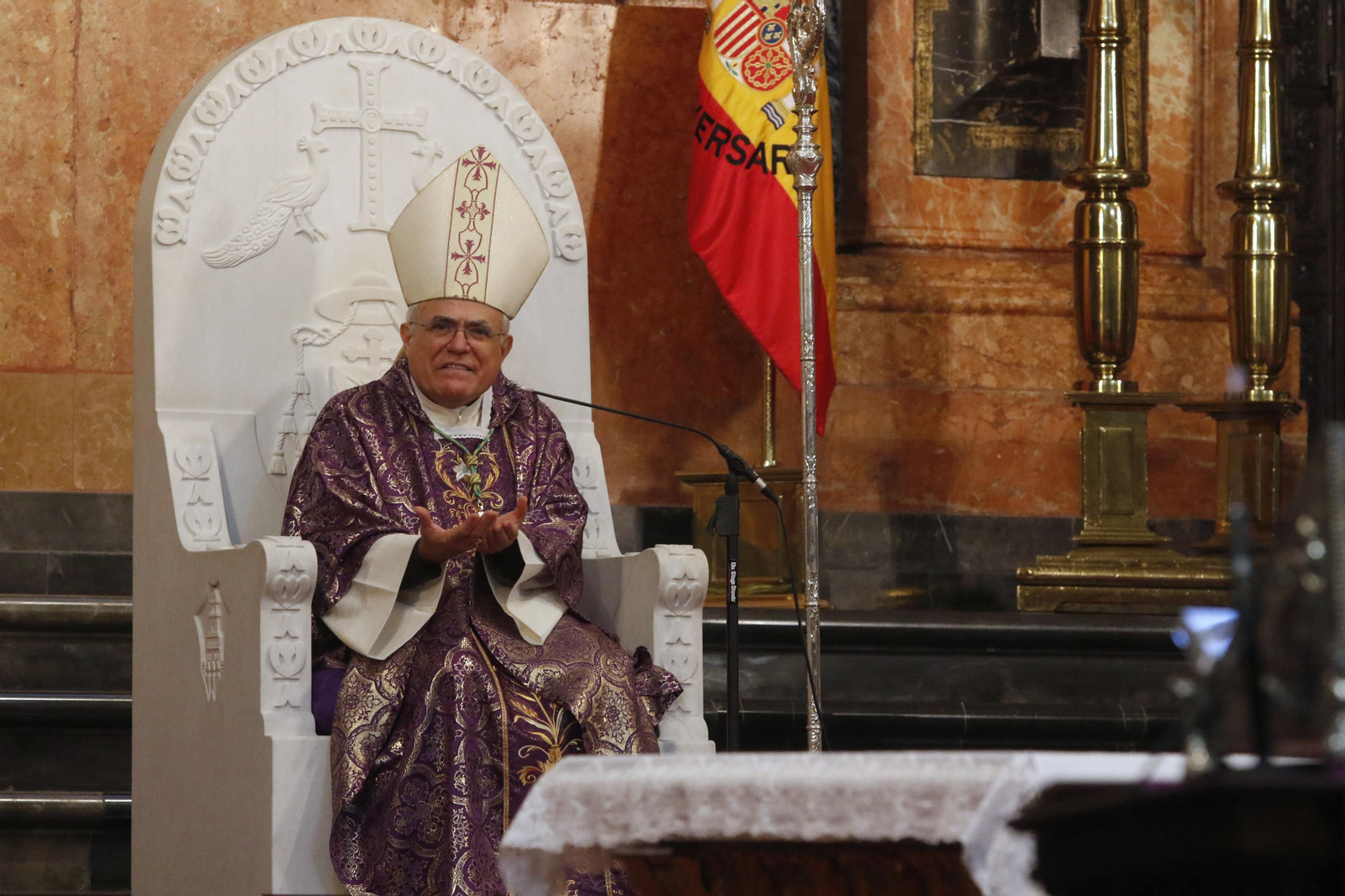 Las fotos del funeral por las víctimas del covid-19 en Córdoba