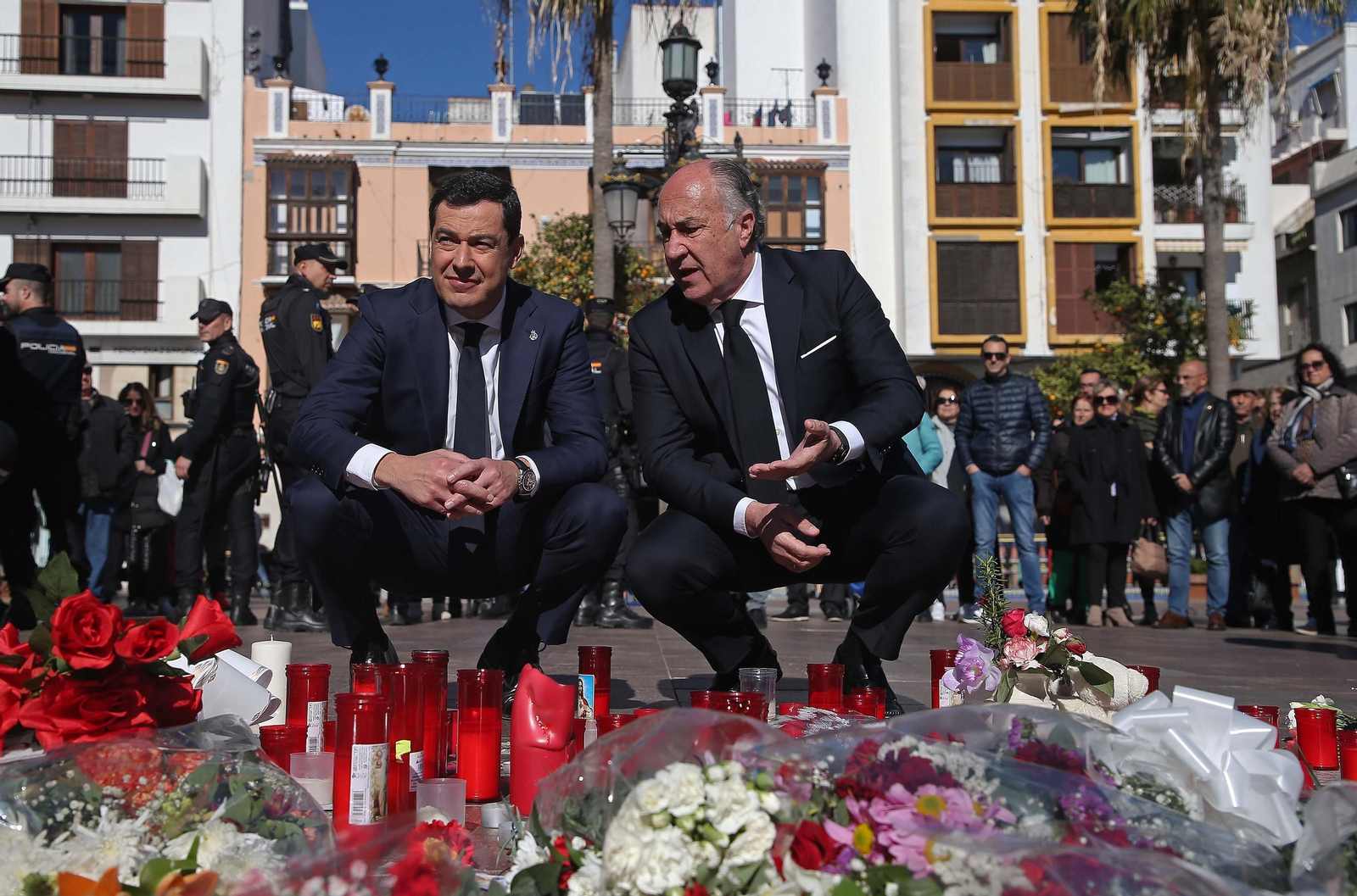 Fotos del funeral de Diego Valencia en Algeciras