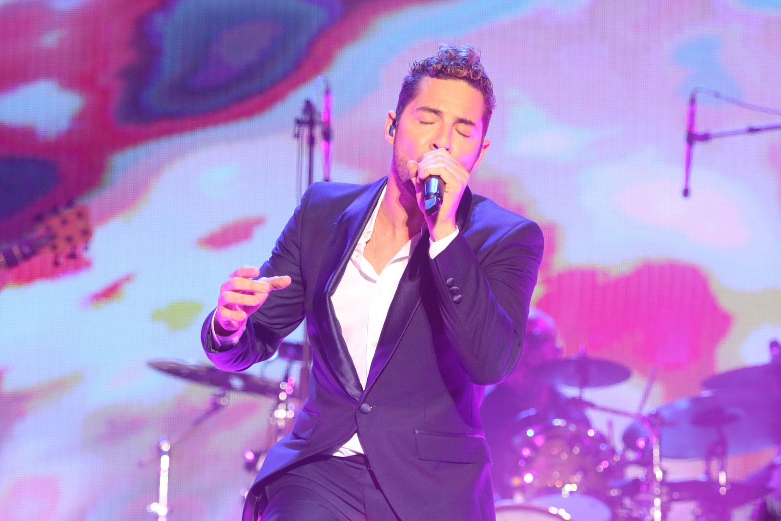 Las imágenes del concierto de Bisbal en la plaza de Toros de Roquetas de Mar