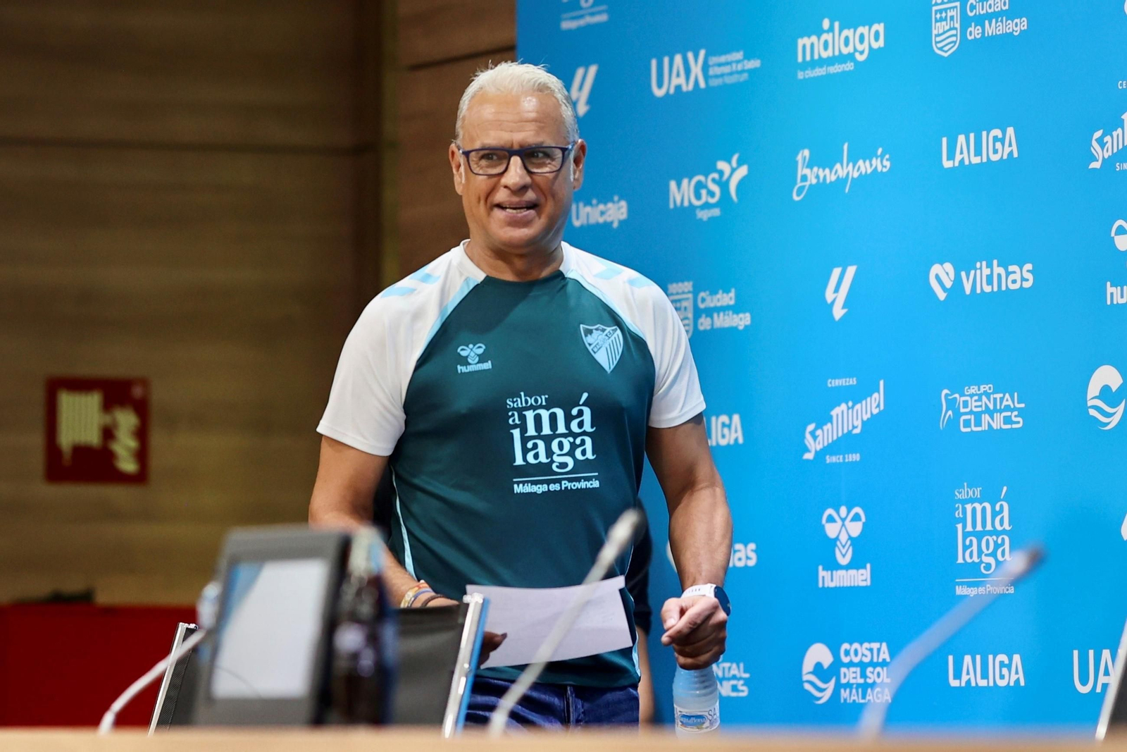 El paso de Sergio Pellicer por el Málaga CF, en fotos