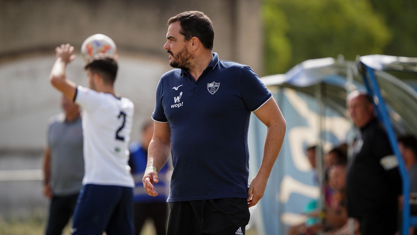 Antonio Jesús Cobos, durante un partido.