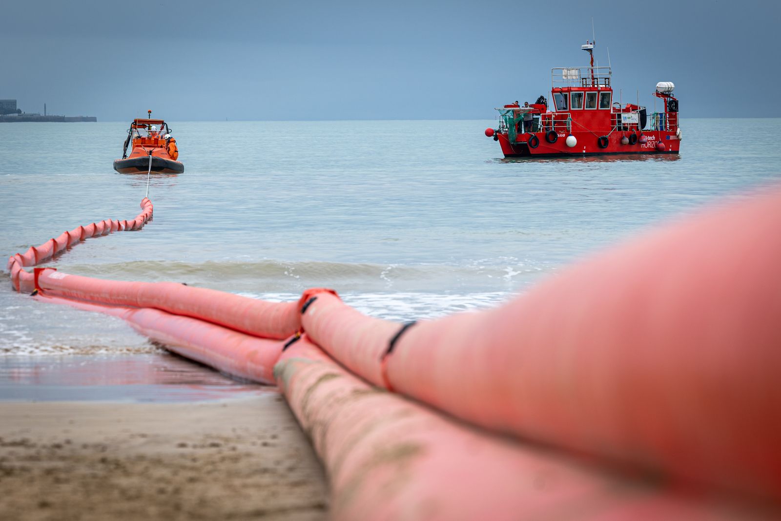 Imágenes del simulacro marítimo en en El Puerto