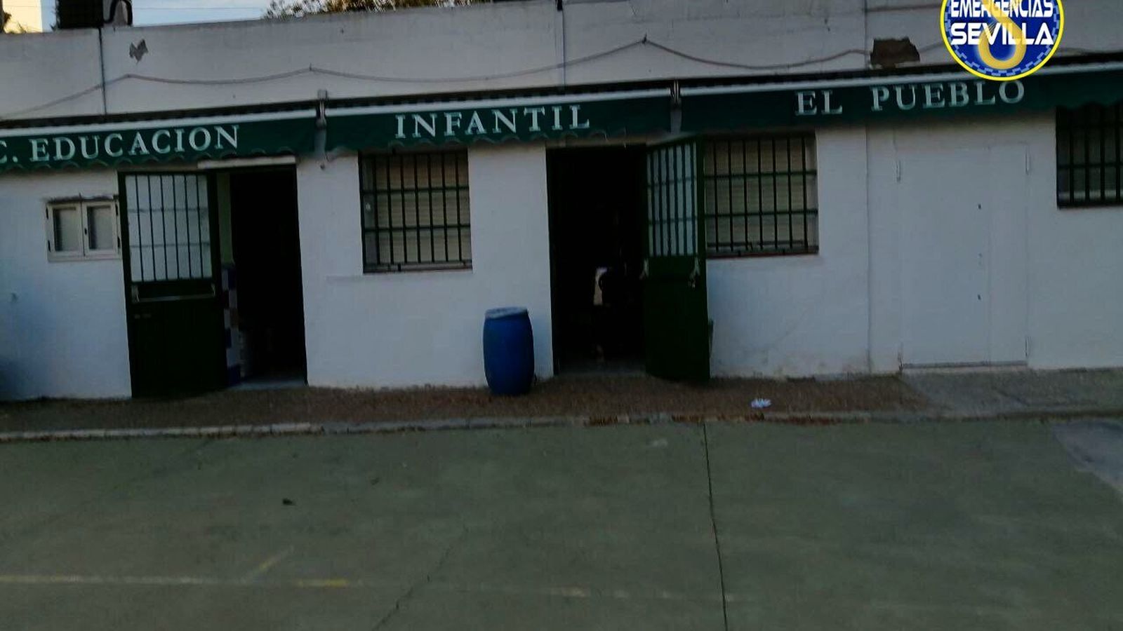 Fachada del local donde ha ocurrido la deflagración.