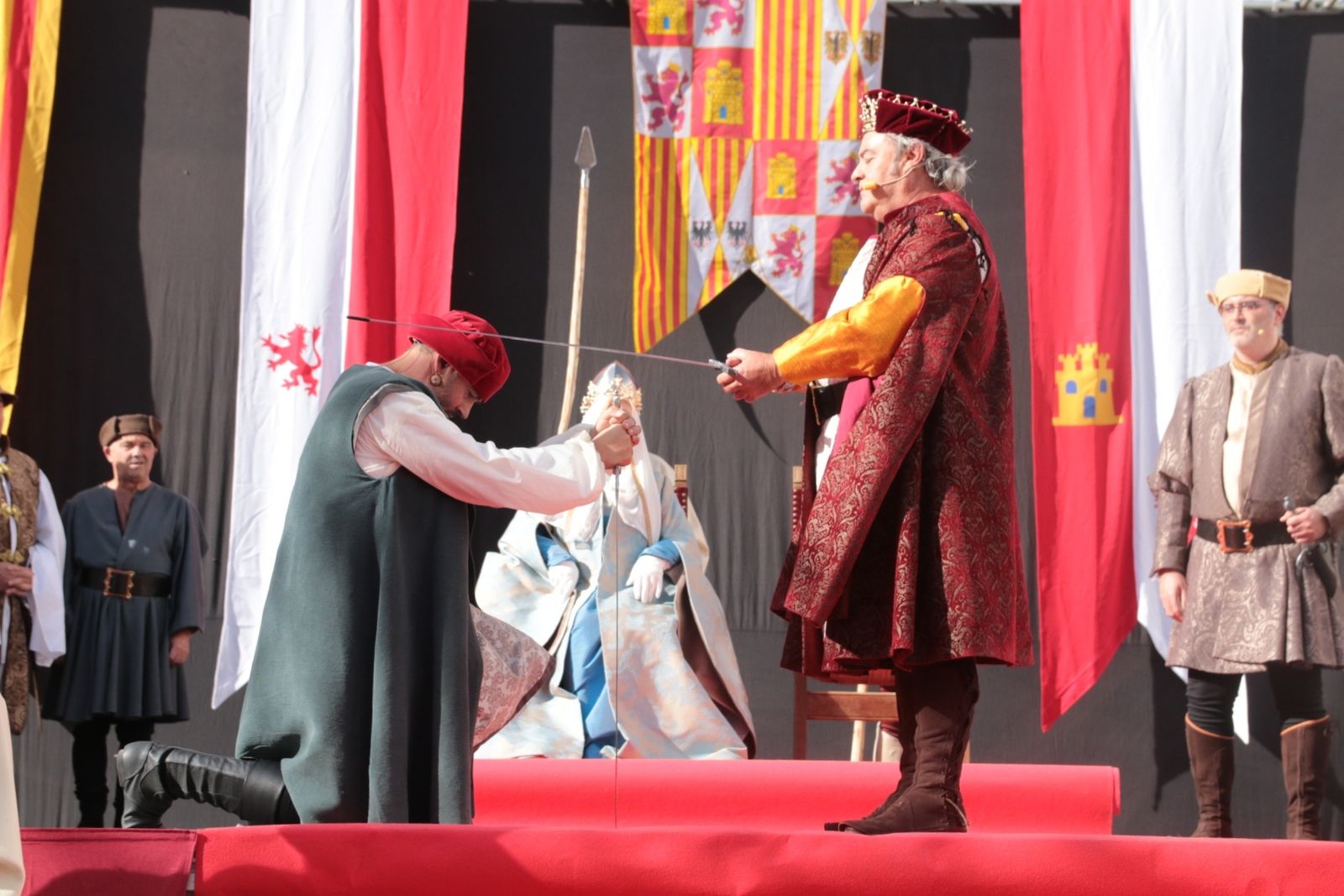 Los Reyes Católicos vuelven a Fiñana con la VIII Recreación Histórica