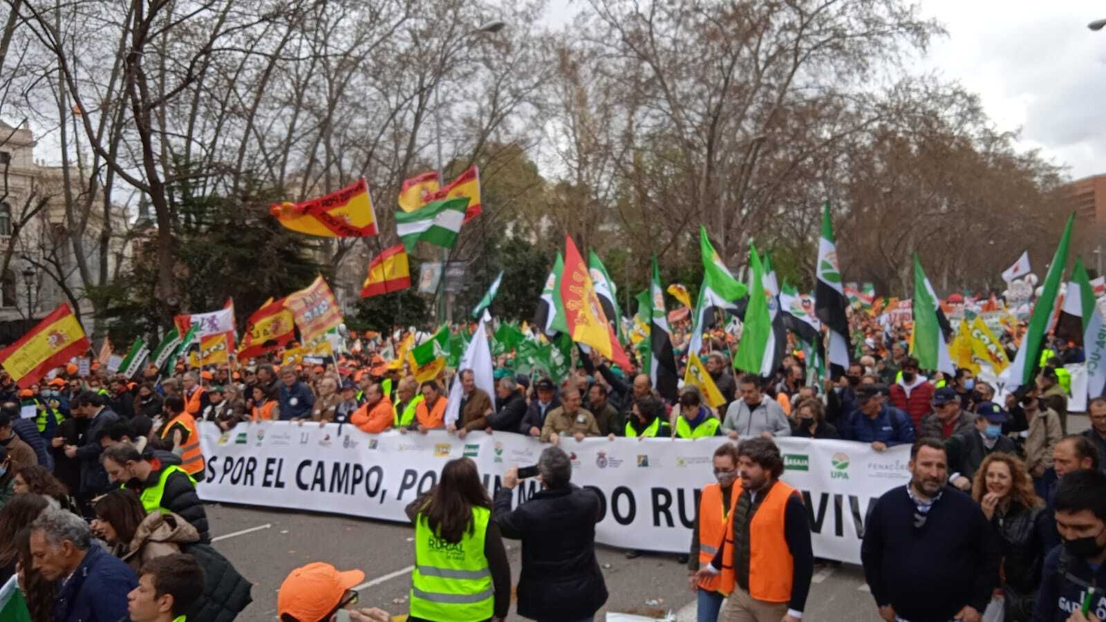 Fotogalería de la manifestación del campo almeriense