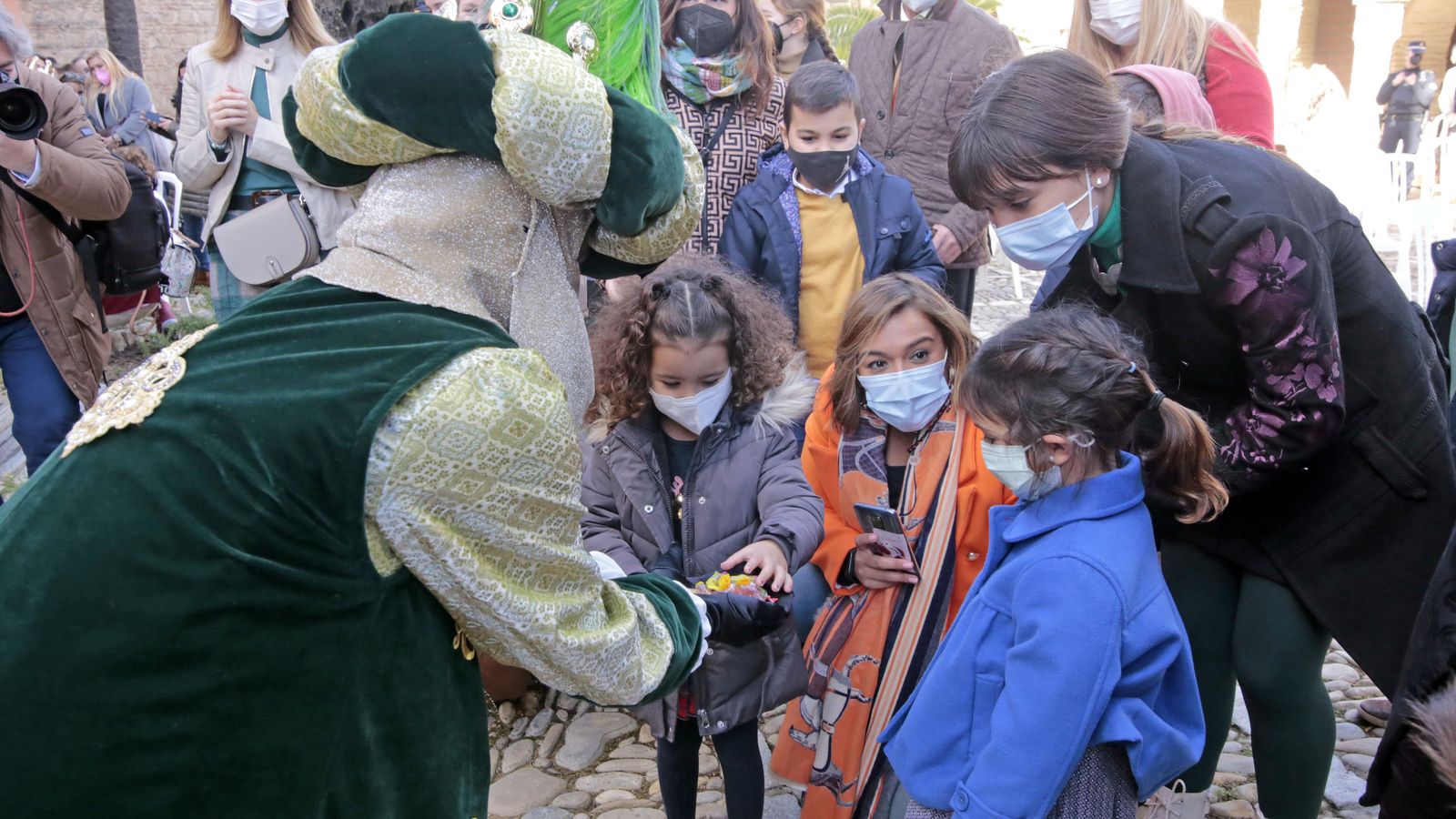 Coronación de los Reyes Magos de Jerez en el Alcázar