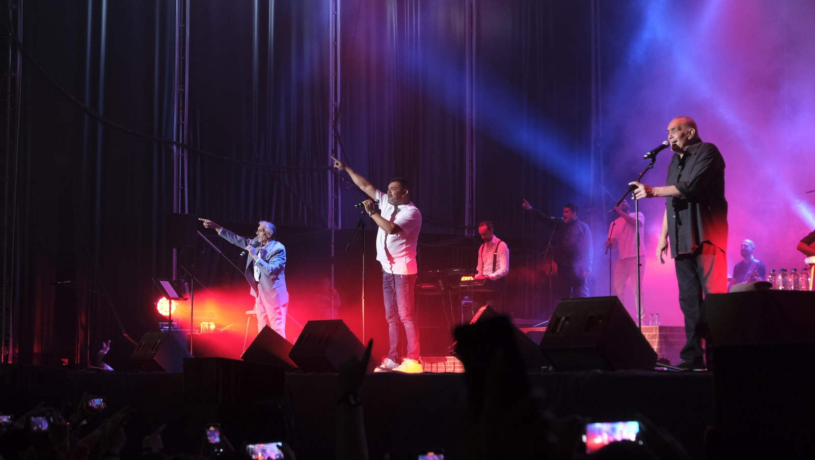 El concierto de Los Chichos en Almería, en imágenes