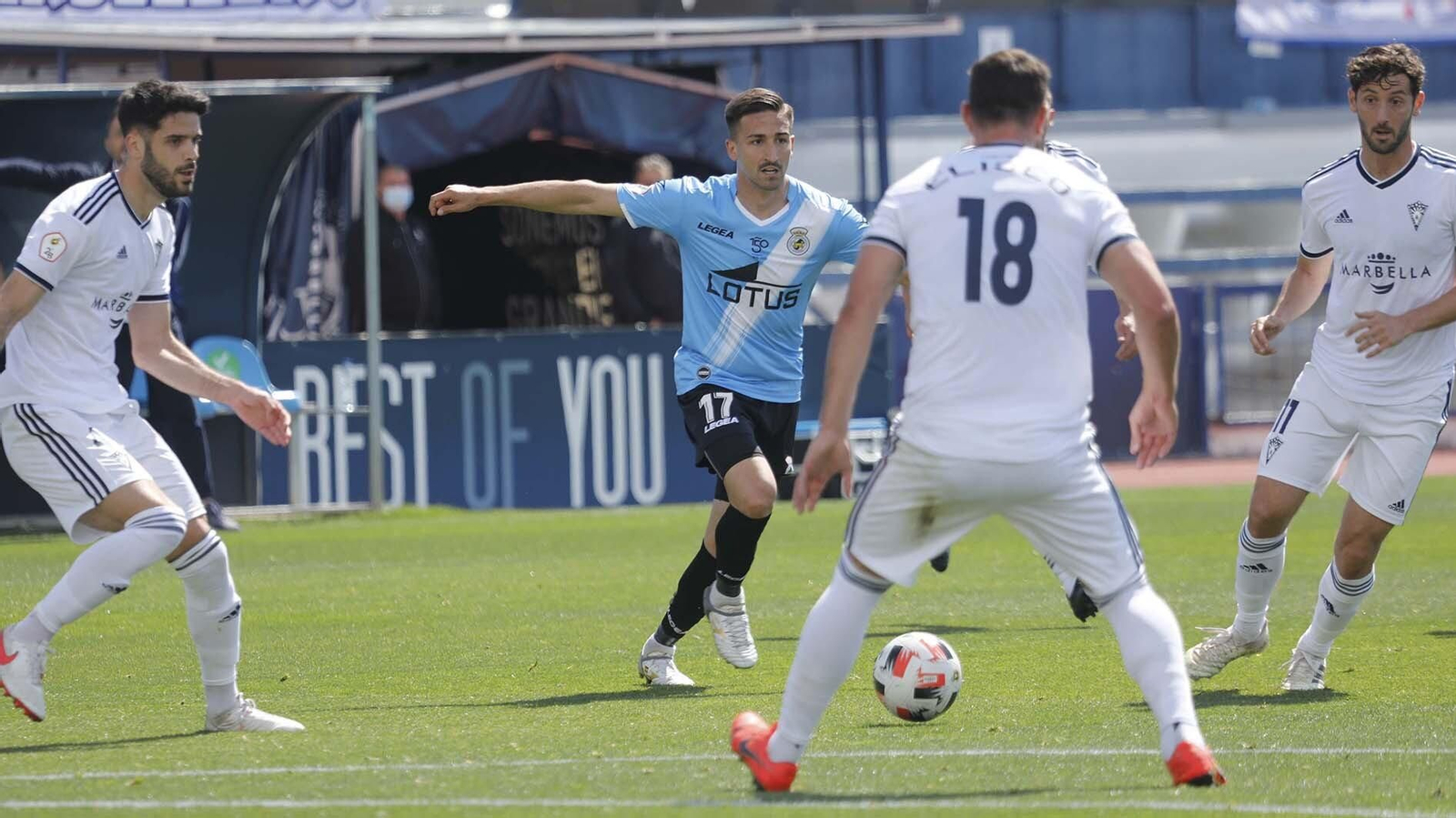 Las mejores fotos del Marbella - Balona