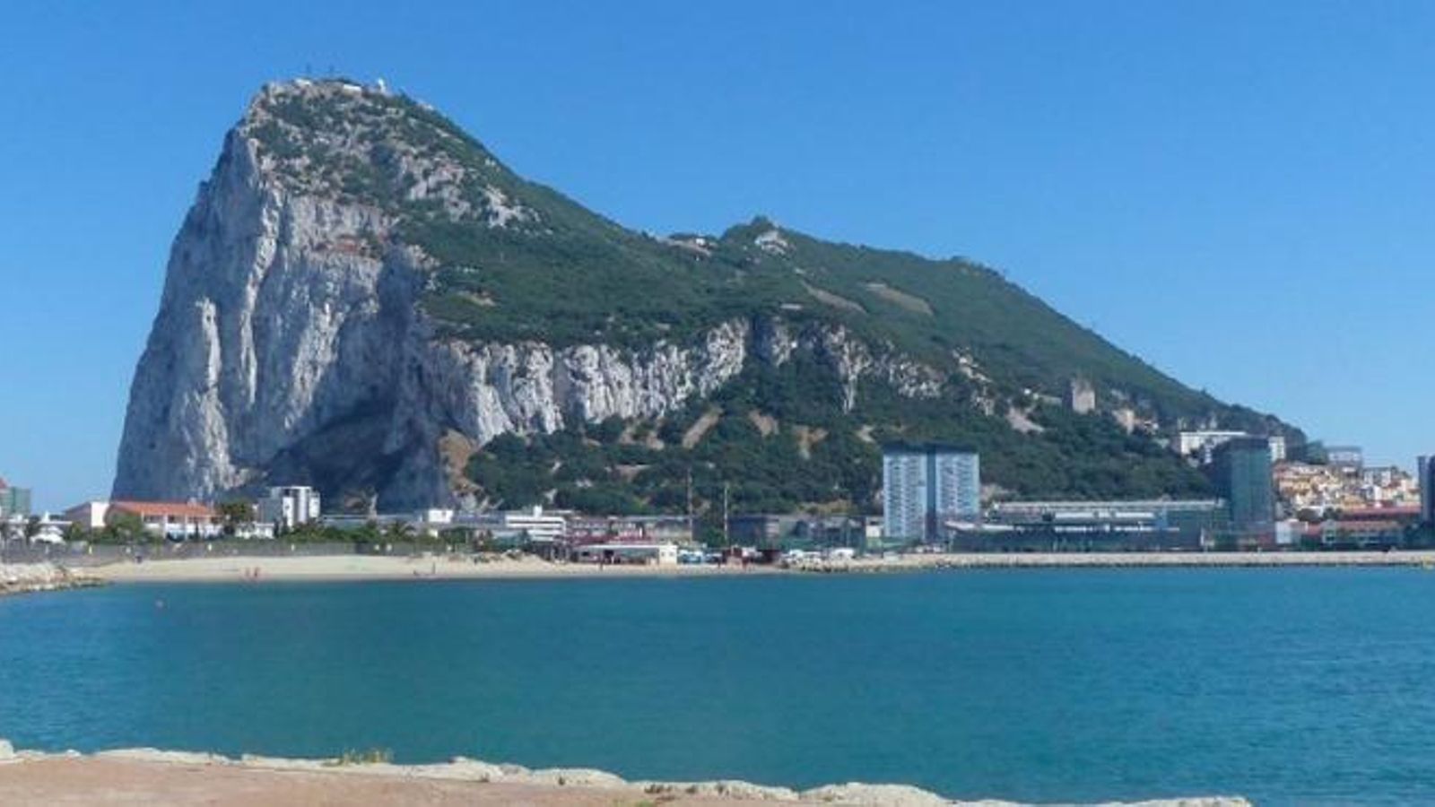 Vista del Peñón de Gibraltar Vista del Peñón de Gibraltar