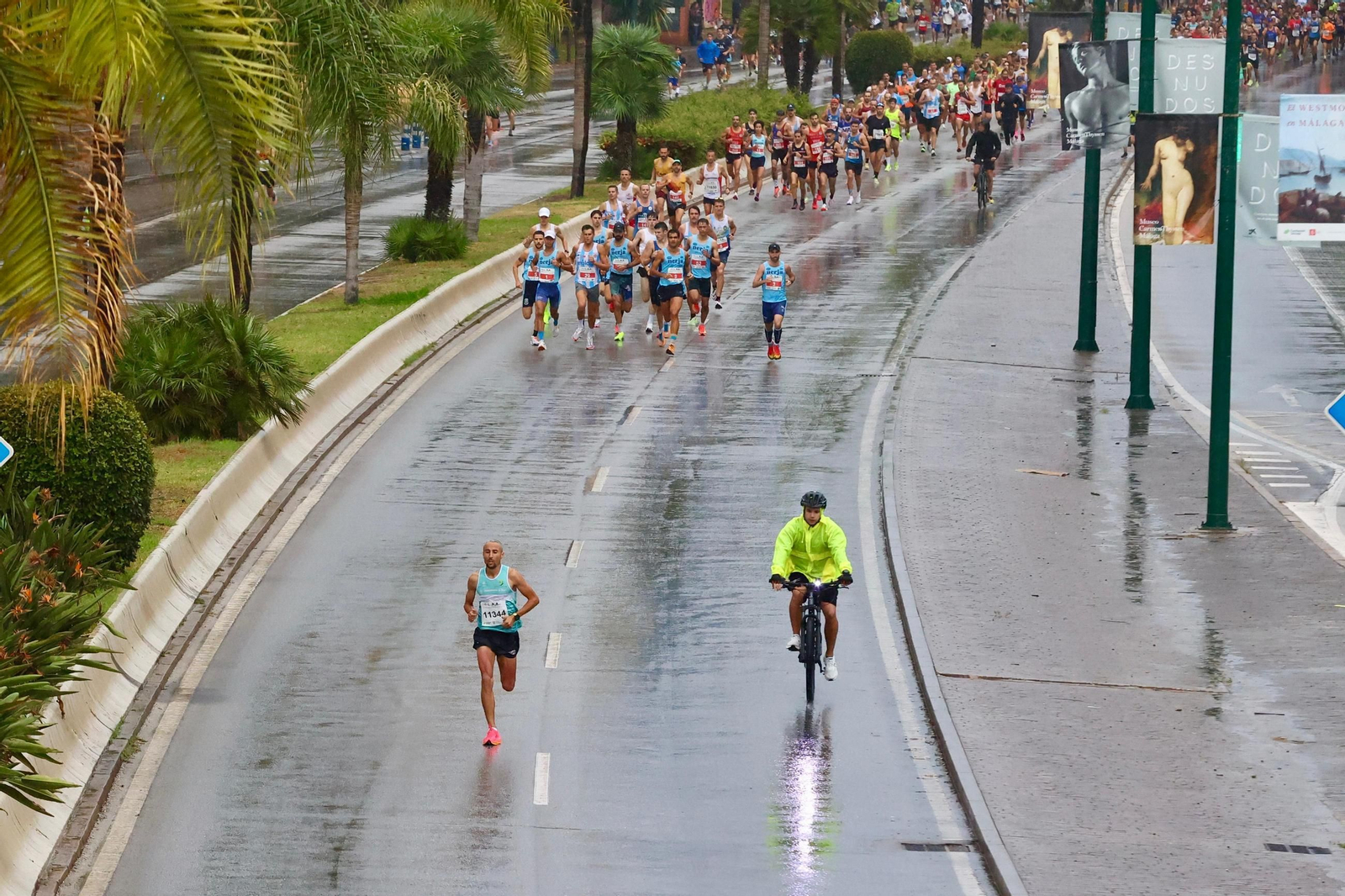 Búscate en las fotos de la Carrera Urbana Ciudad de Málaga 2024