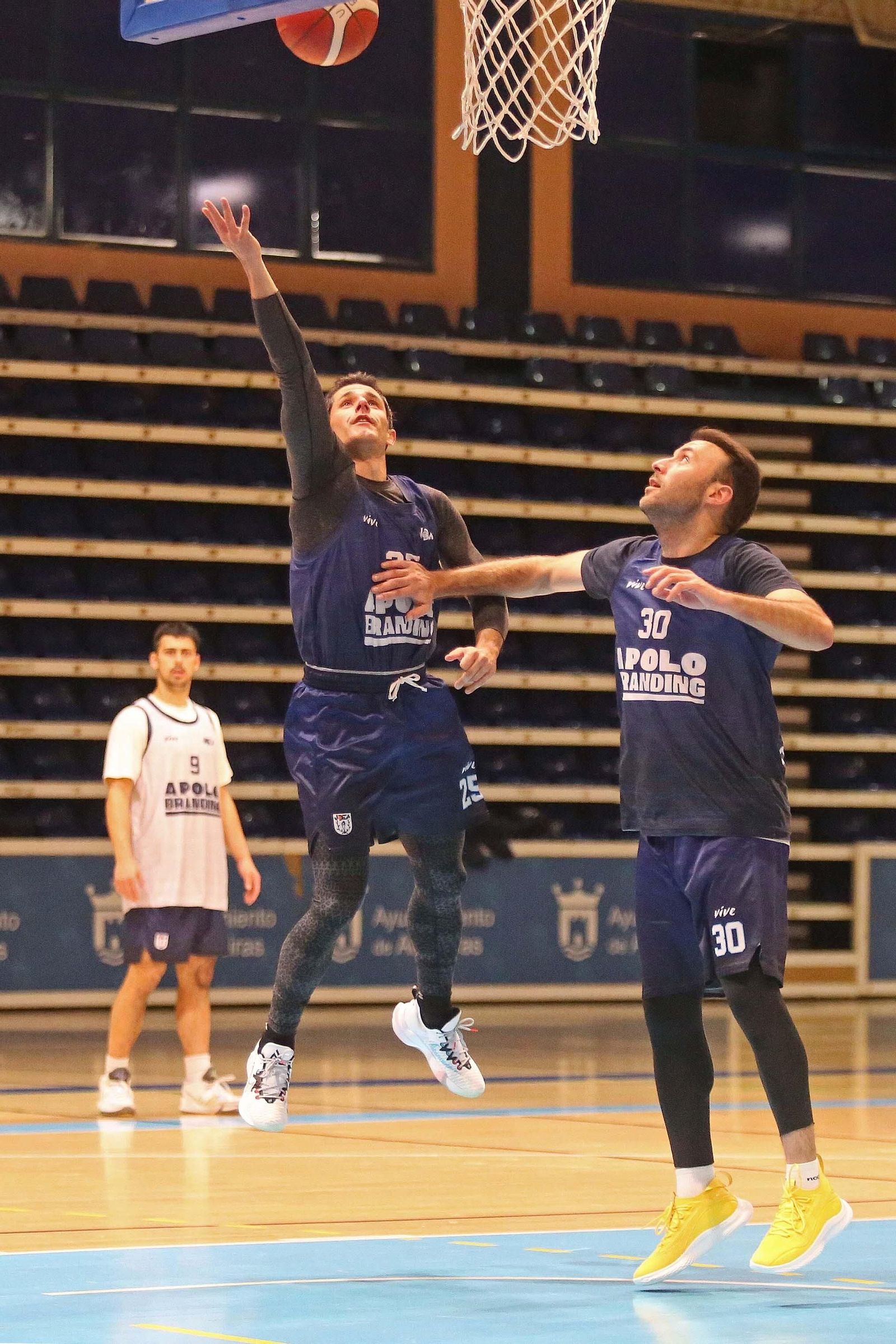 Fotos del entrenamiento de Udea