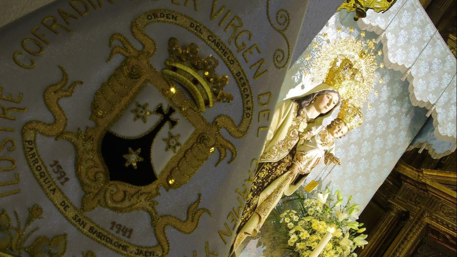 Novena a la Virgen del Carmen y Ánimas en San Bartolomé.
