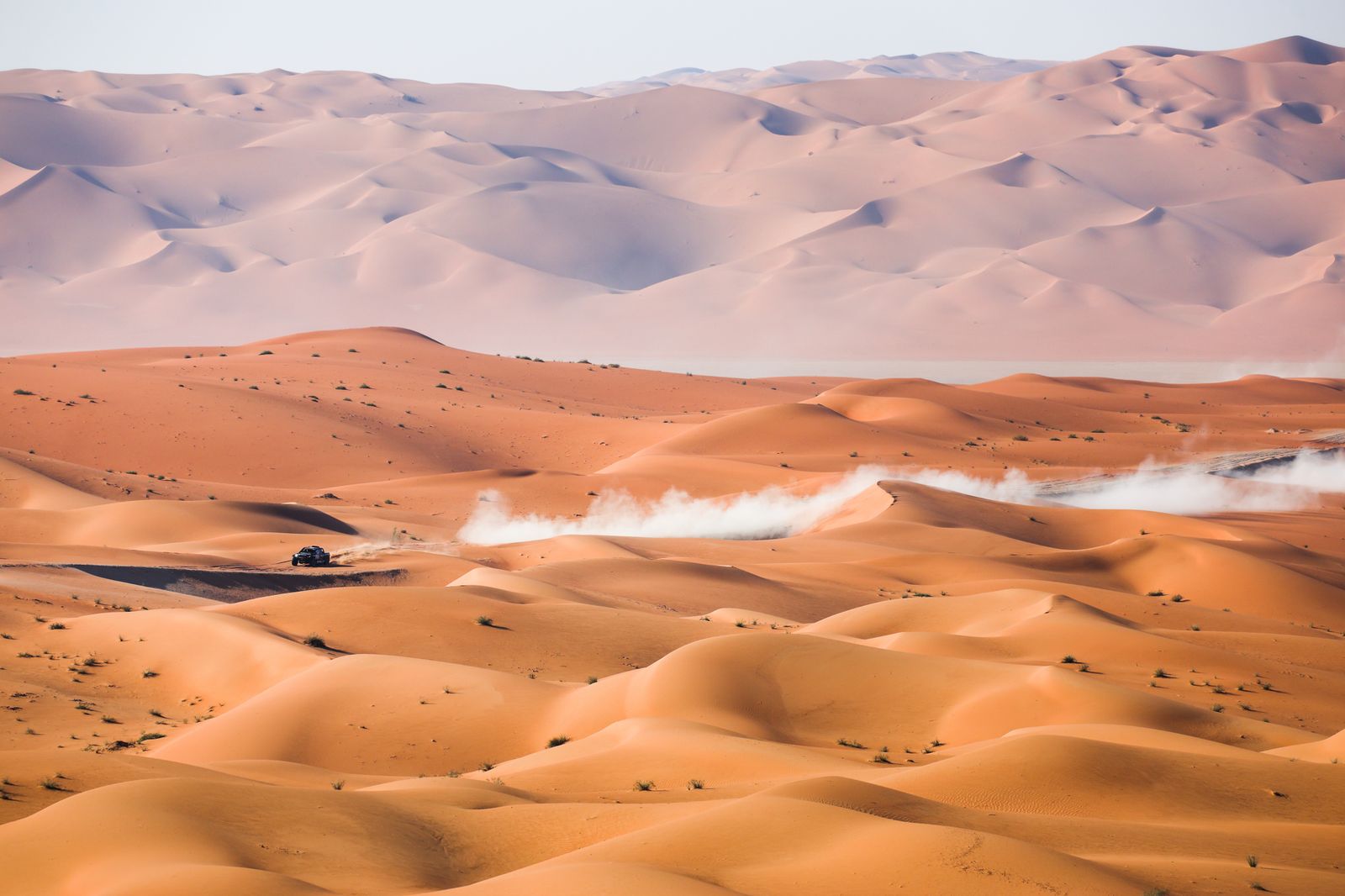 Las espectaculares imágenes del Dakar por las dunas