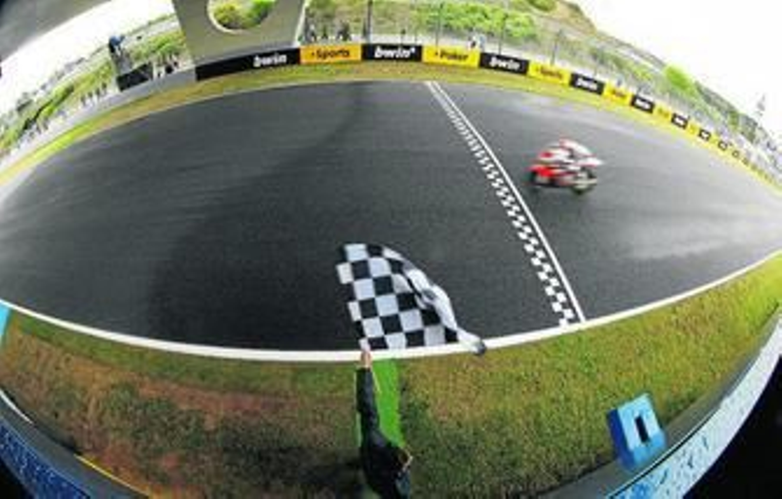 Entrenamientos libres en el pasado Gran Premio de Motociclismo en el circuito de Jerez.