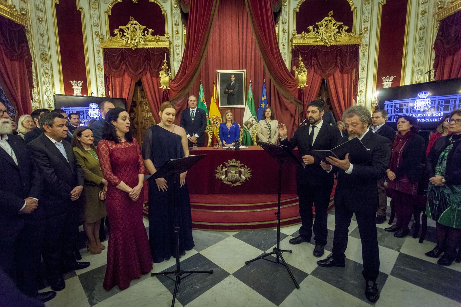 Imágenes de la entrega de la Medallas de la provincia