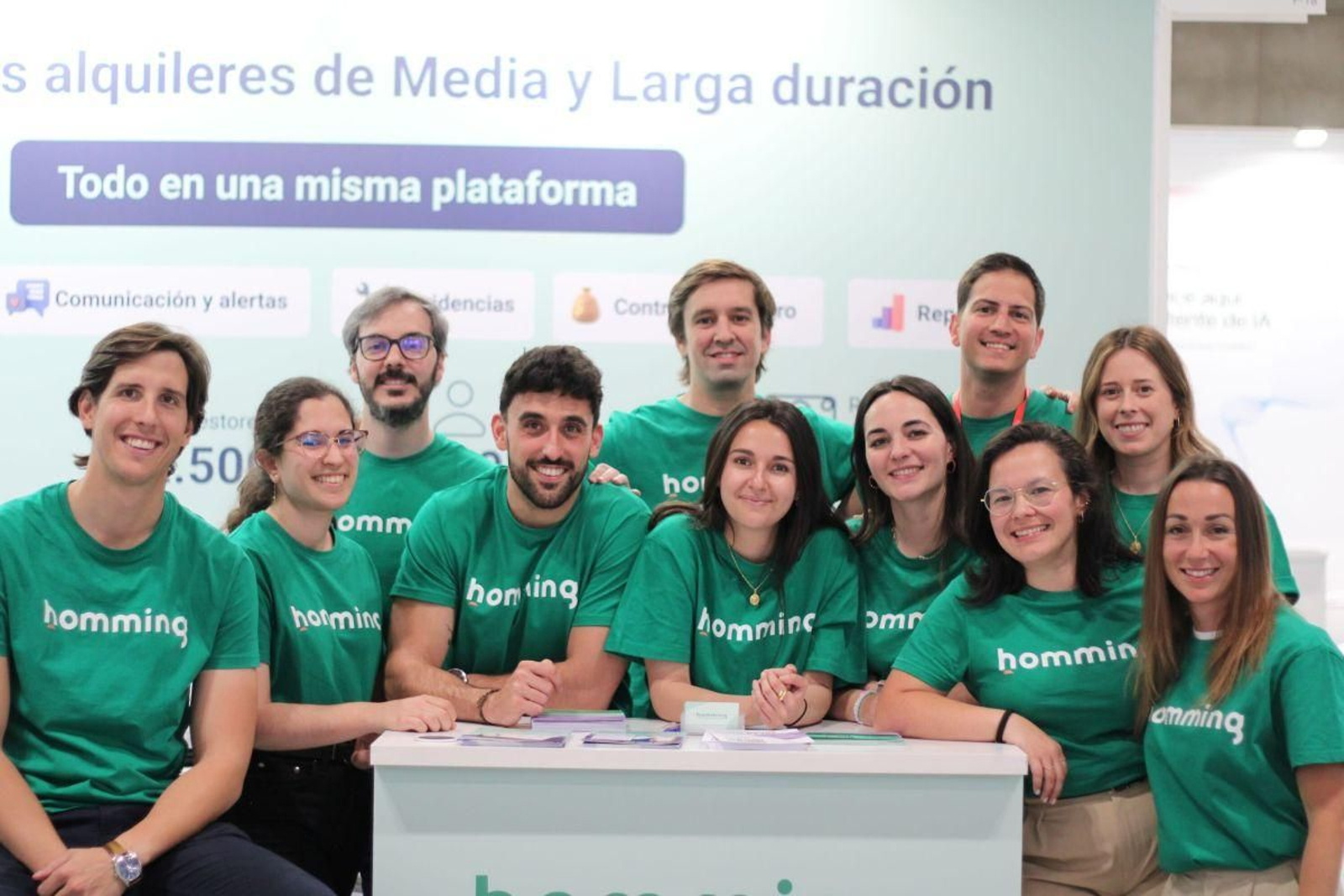 Equipo de homming.