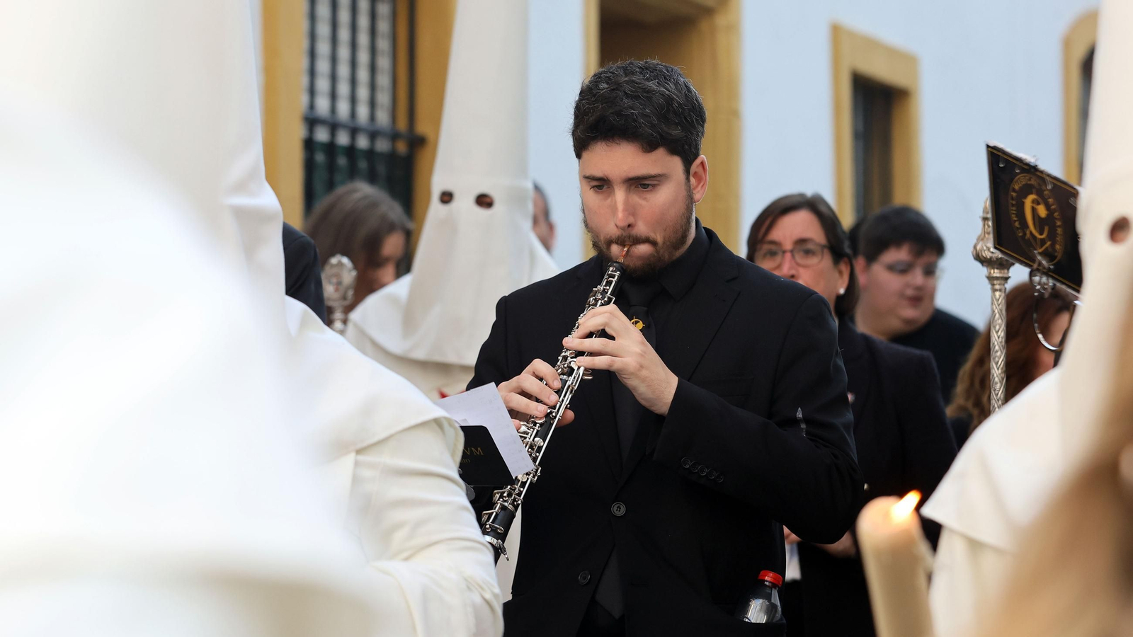 Imágenes de la Hermandad de Humildad y Paciencia en el Jueves Santo de Jerez 2025