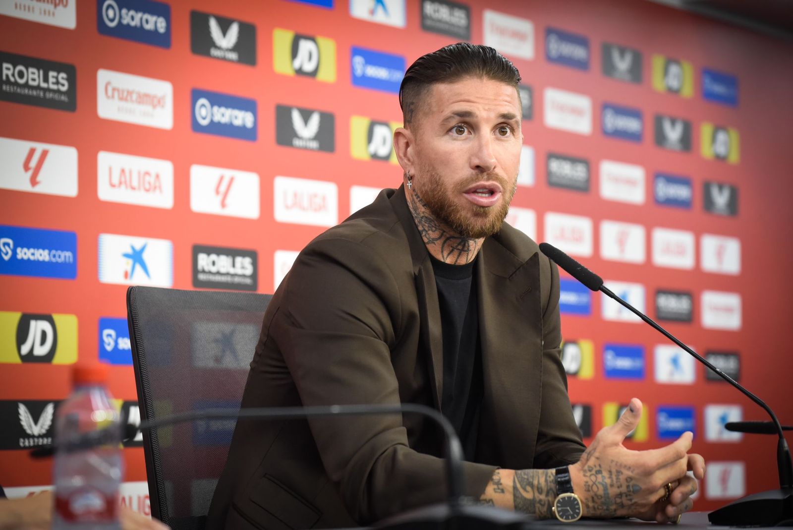 Las imágenes de la despedida de Sergio Ramos del Sevilla