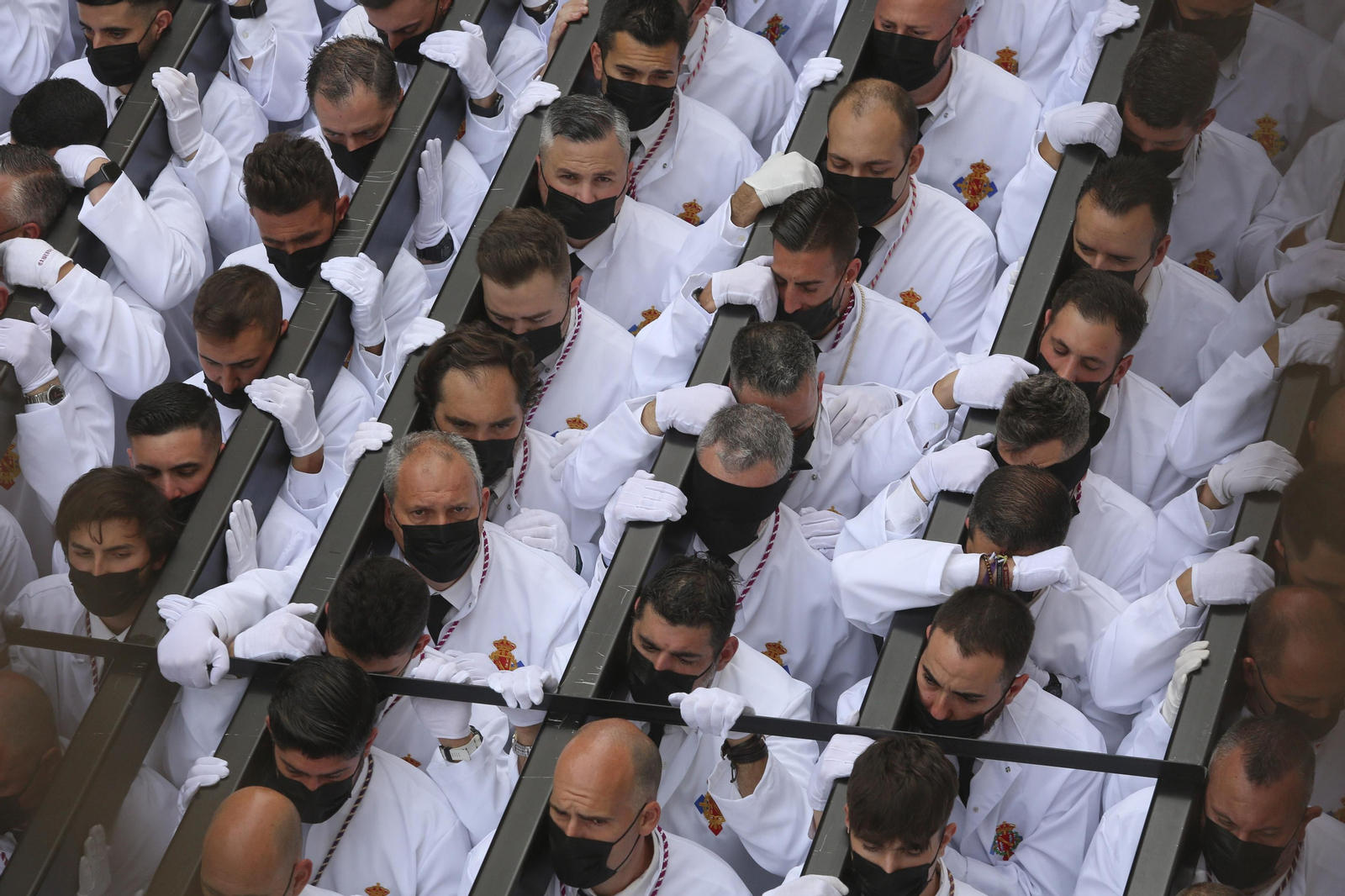 Las fotos del Cautivo, en el Lunes Santo de Málaga