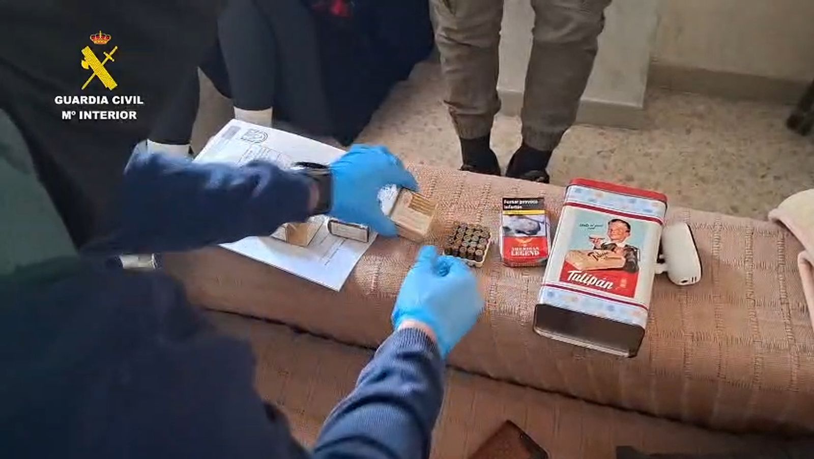 La Guardia Civil desarticula en Barbate uno de los puntos de venta de drogas más activos de la provincia