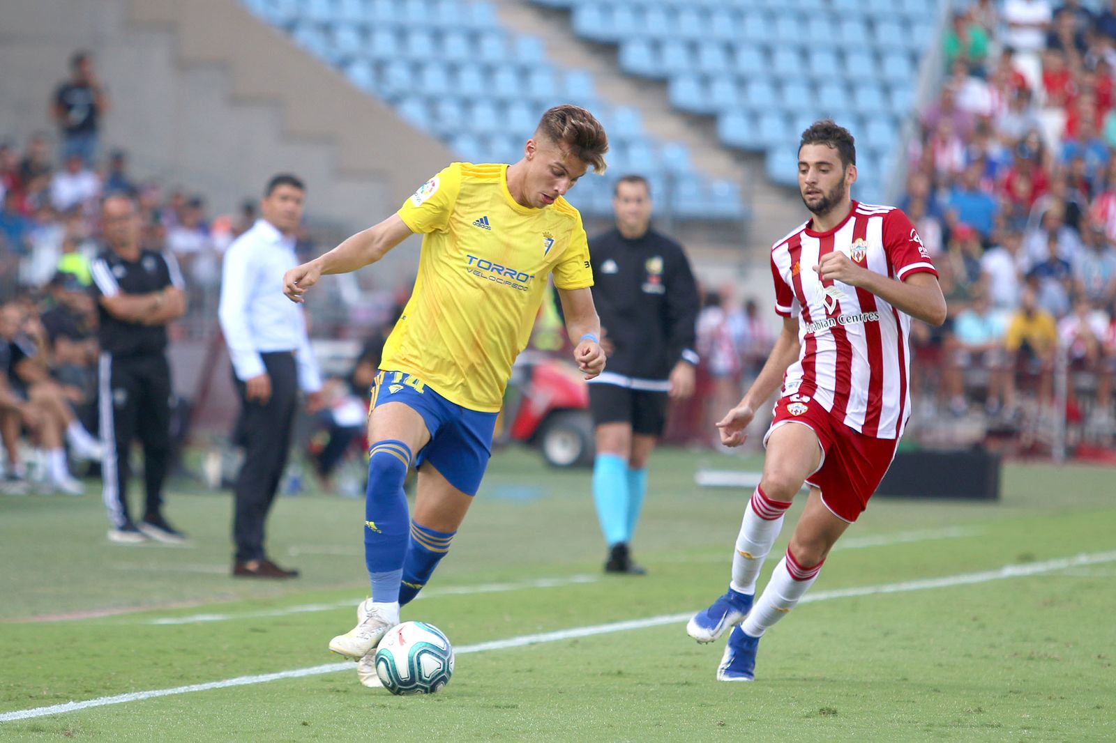 Las imágenes del UD ALMERÍA-CÁDIZ CF