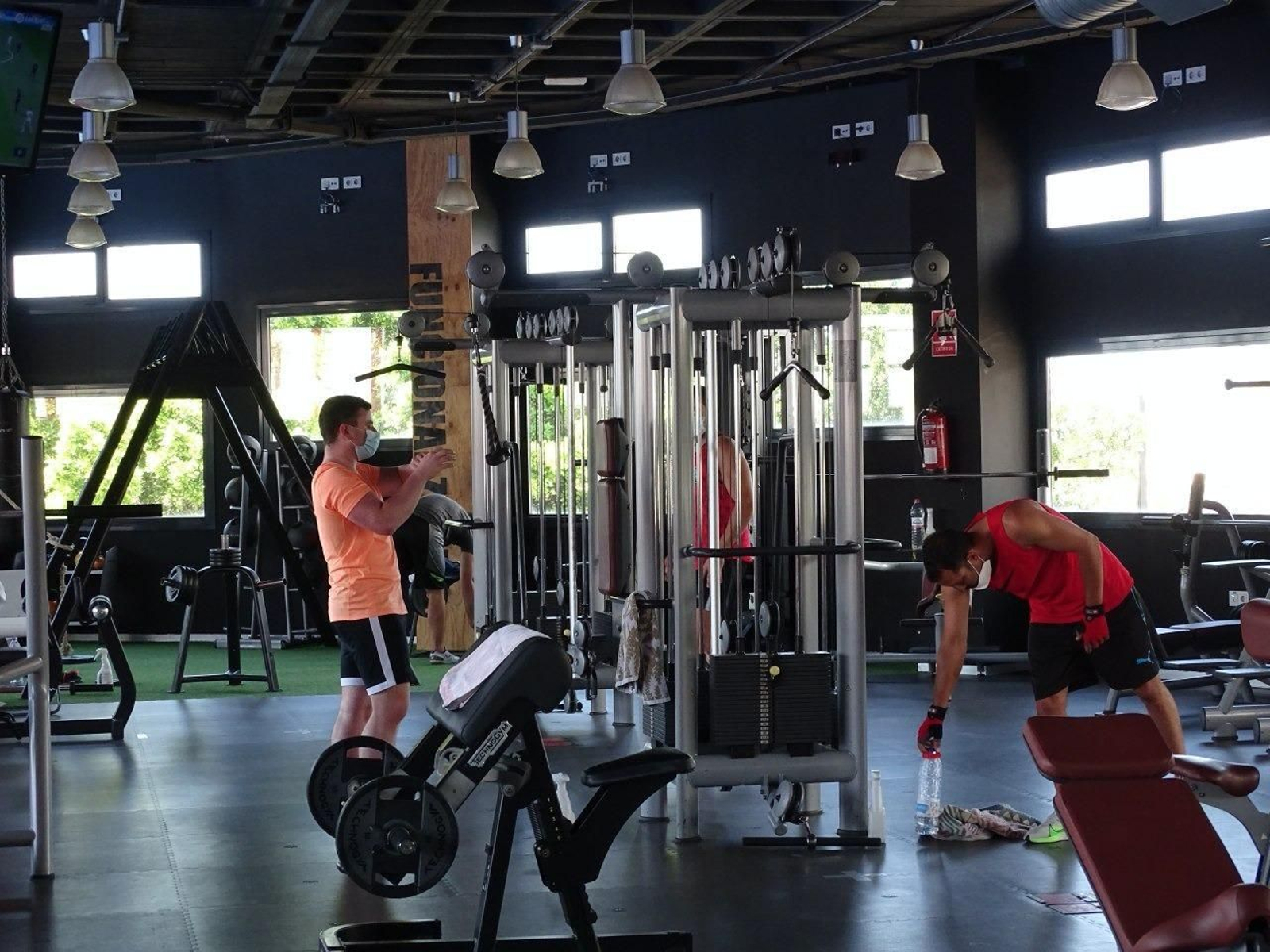 Apertura de los gimnasios en Almería