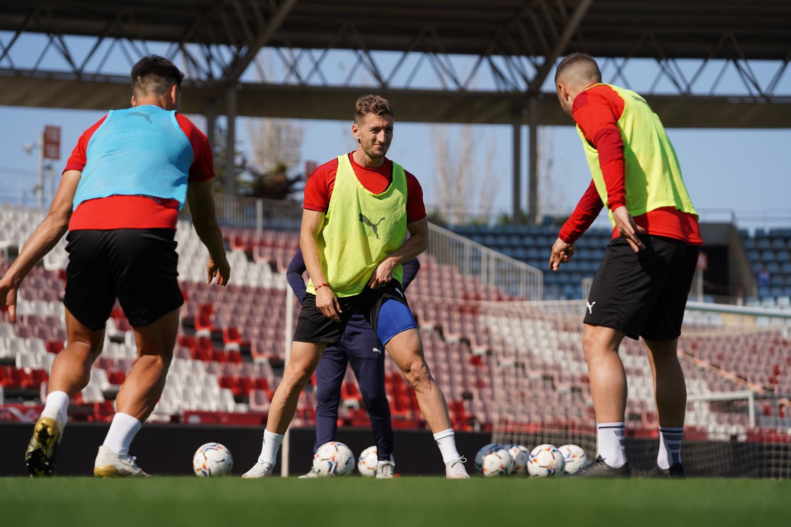 Entrenamiento del Almería, jueves 6