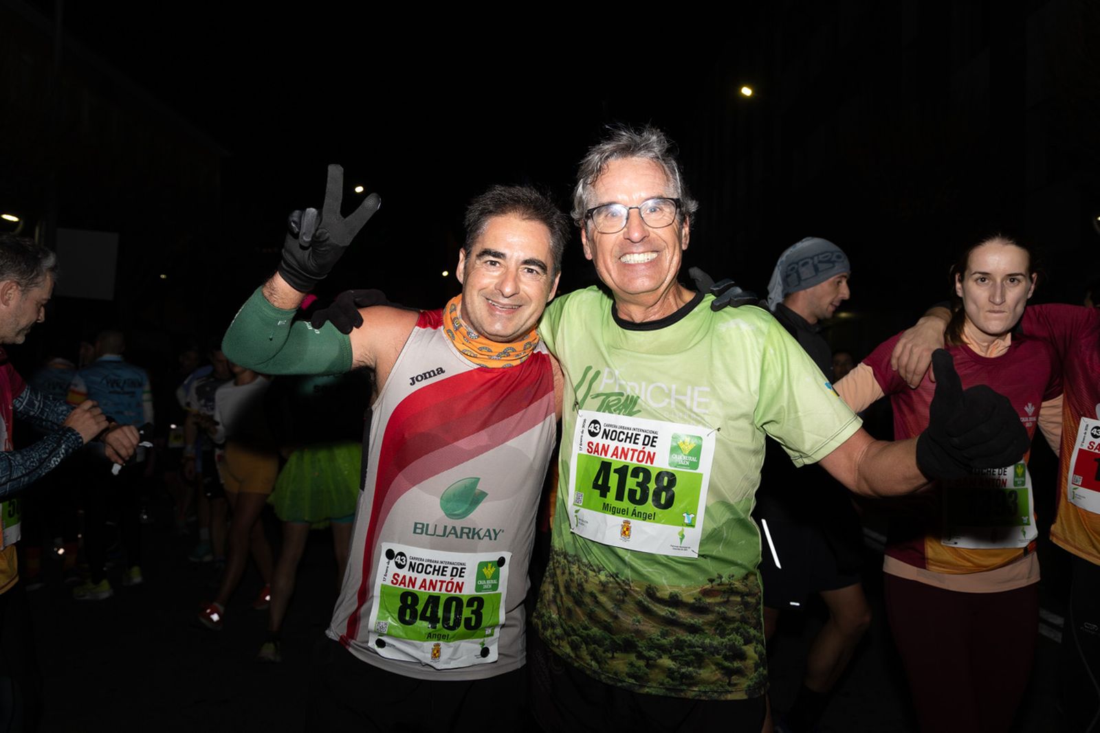 En imágenes: búscate en tu llegada a meta de la Carrera de San Antón 2026