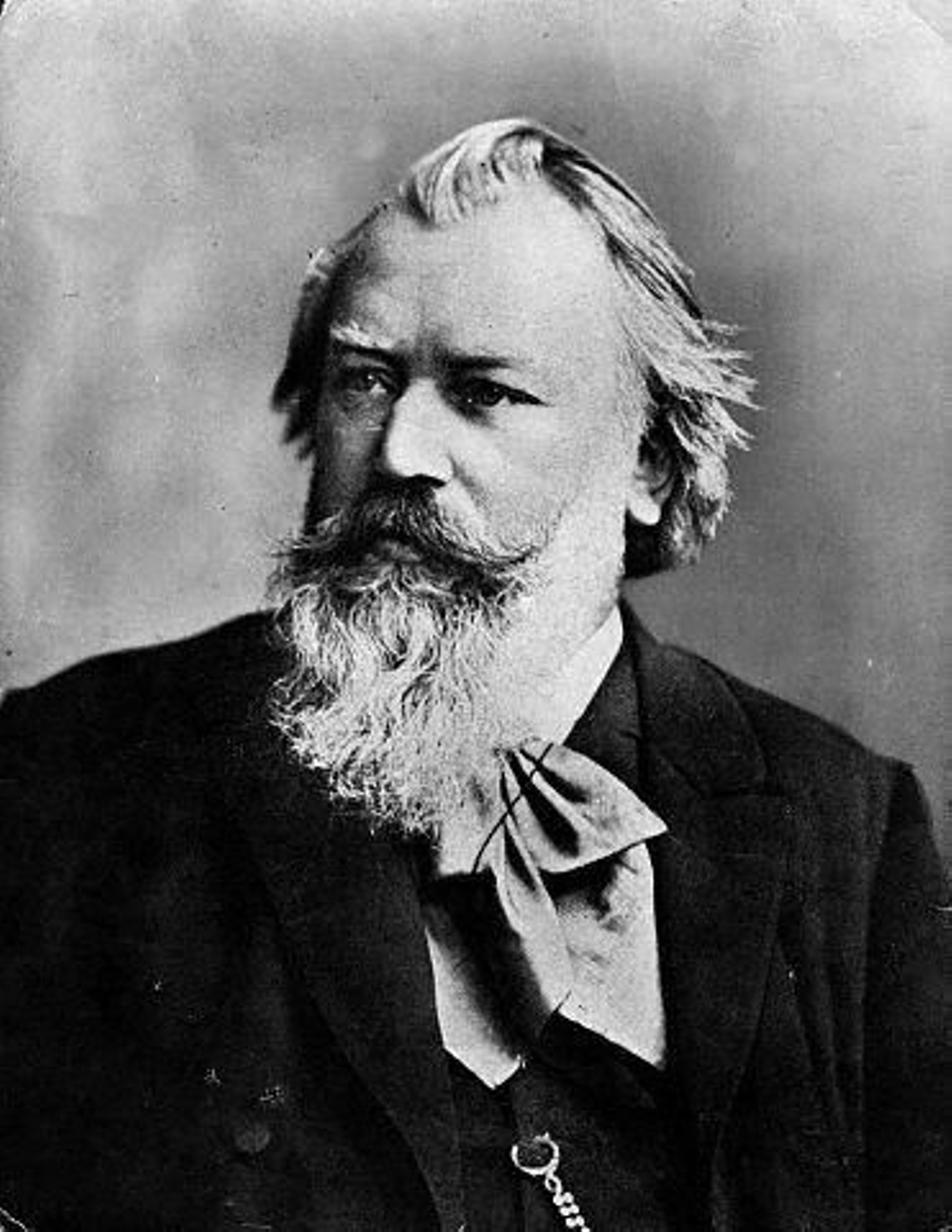 El compositor Johannes Brahms.