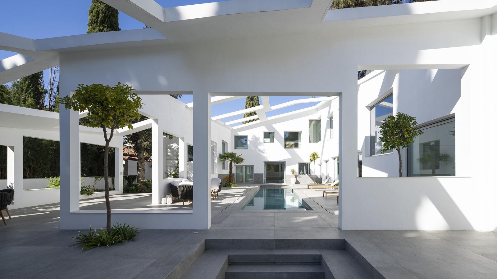 Interior de la casa.