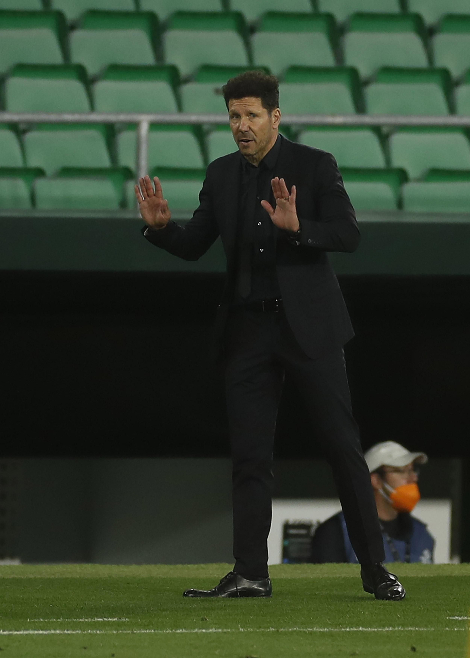 Las imágenes del Betis-Atlético de Madrid