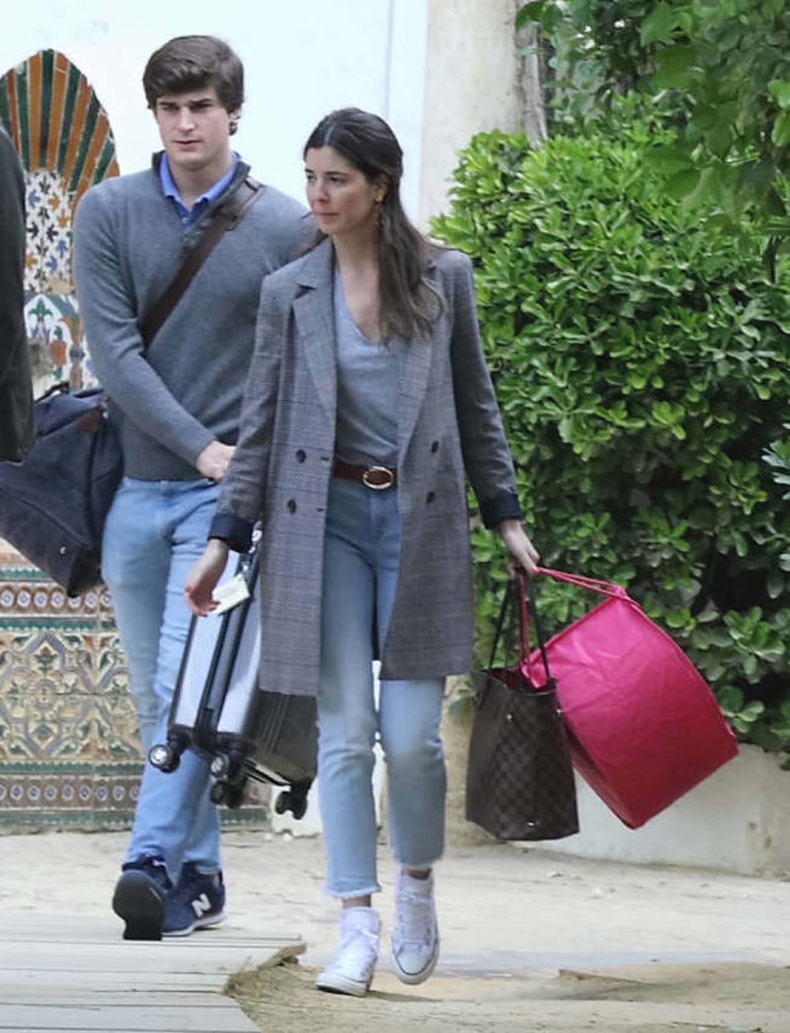 Carlos Fitz-James y Belén Corsini, en una imagen de archivo.