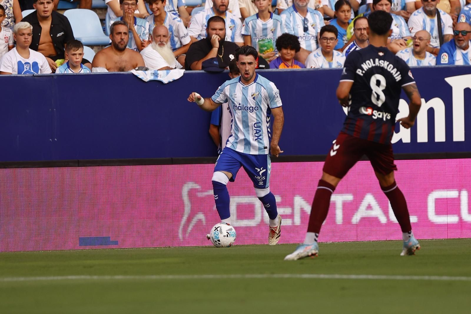 El Málaga CF - SD Eibar, en fotos