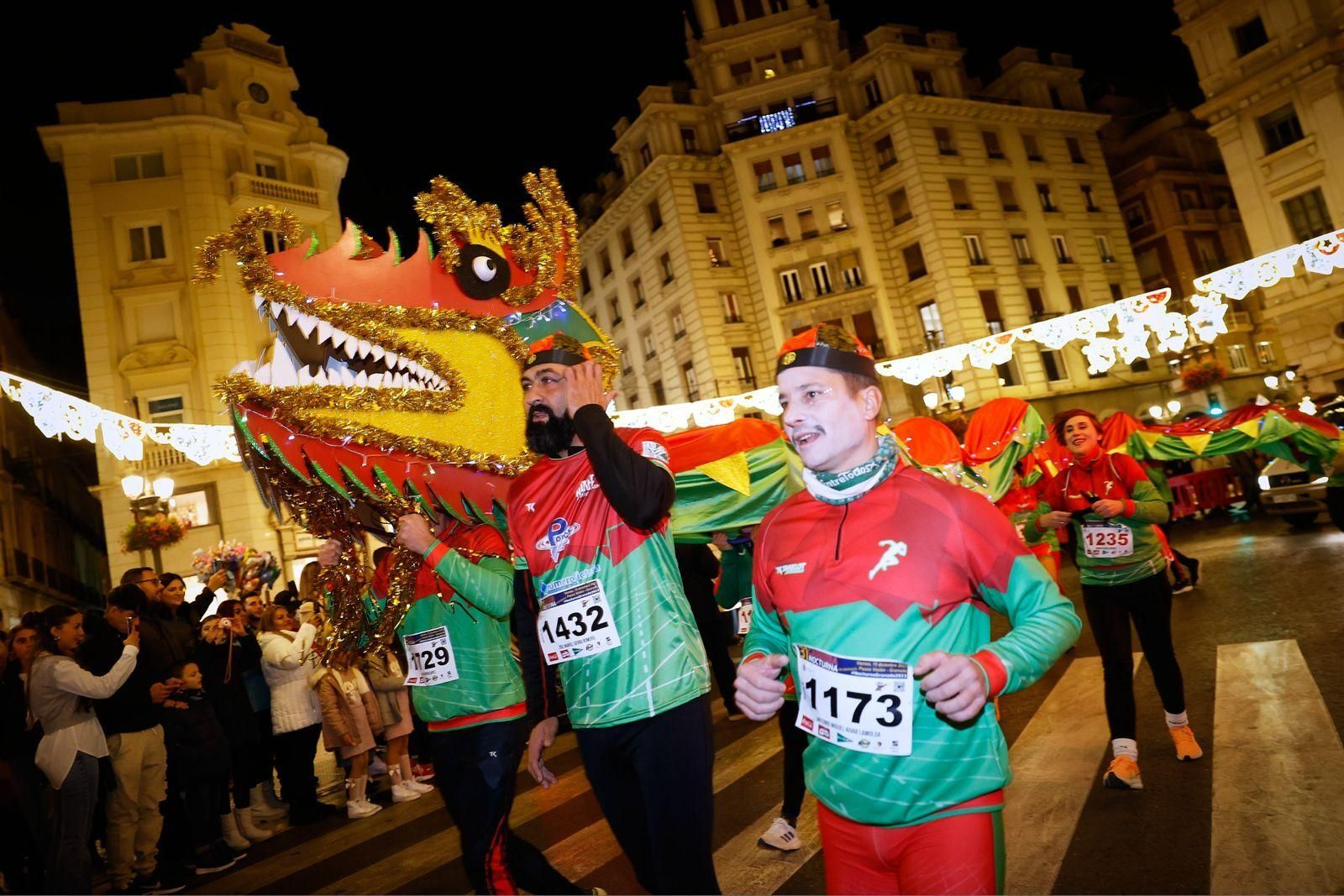 Las mejores imágenes de la Carrera Nocturna de Disfraces