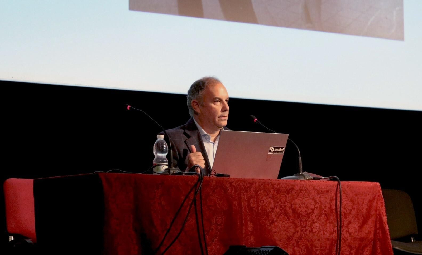 José María Castaño, durante su intervención.