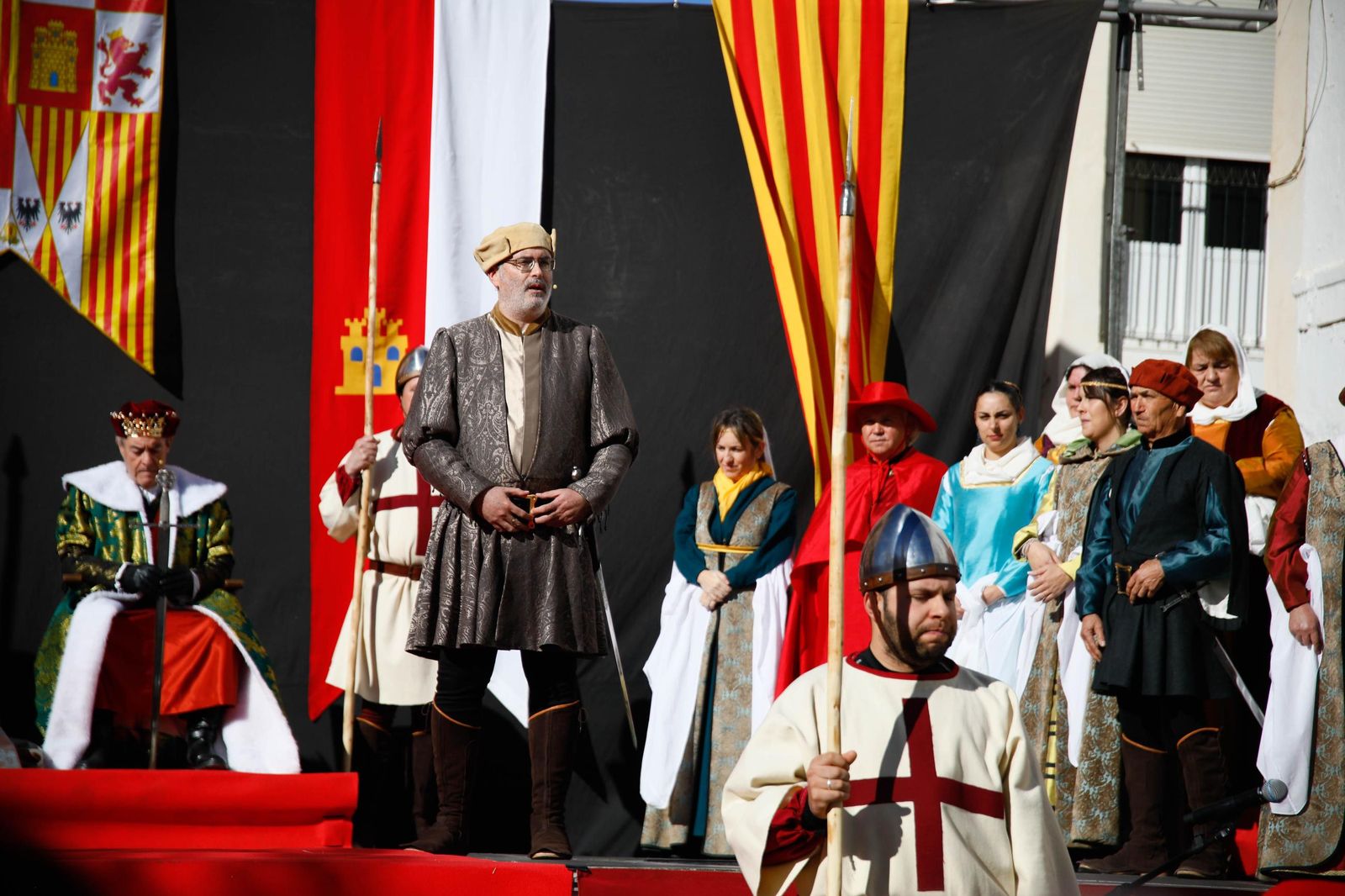La Recreación de la Pernoctación de los Reyes Católicos en Fiñana, en imágenes