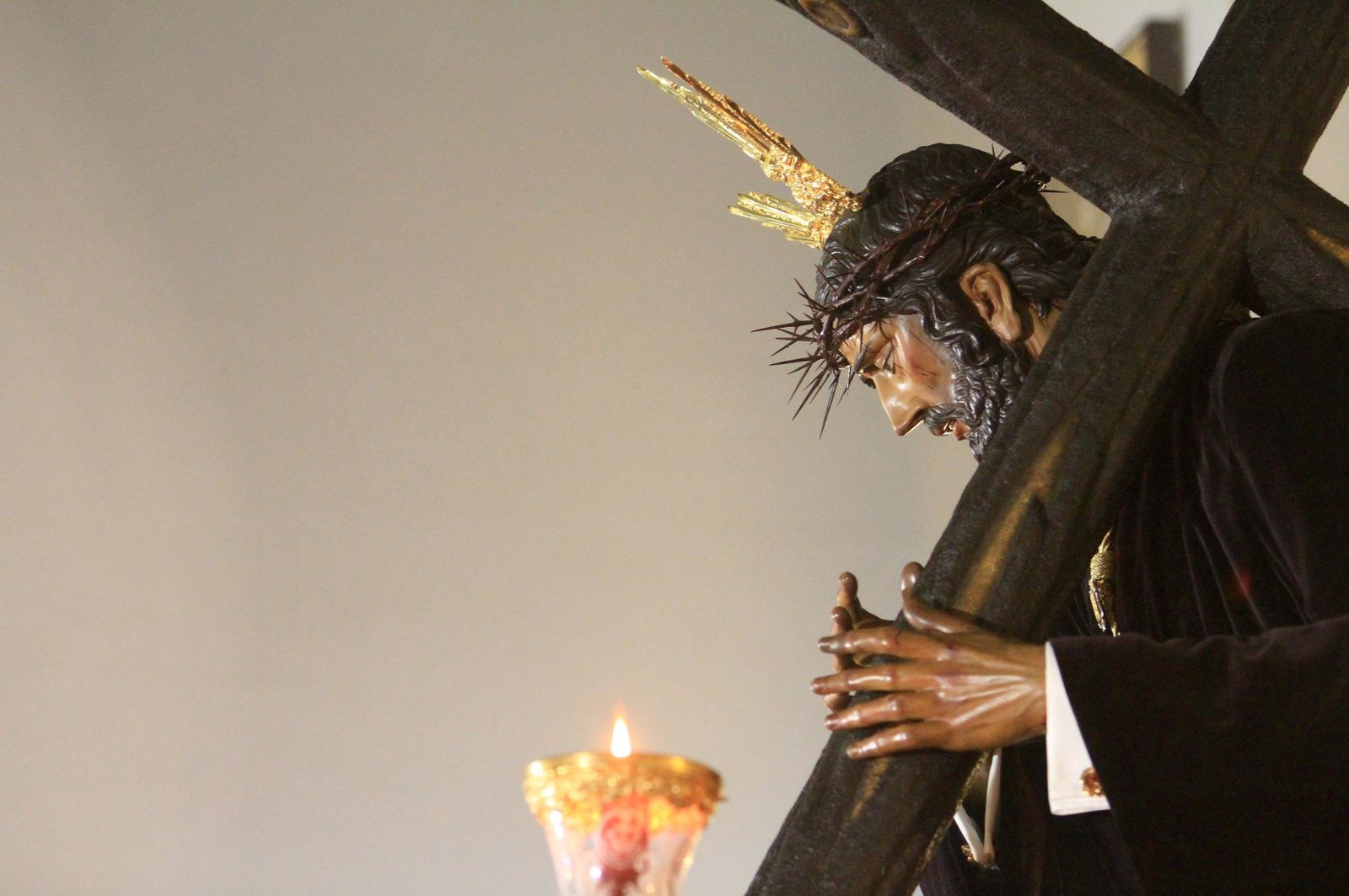 Imágenes del Vía Crucis Oficial de la Semana Santa presidido por el Señor de Pasión