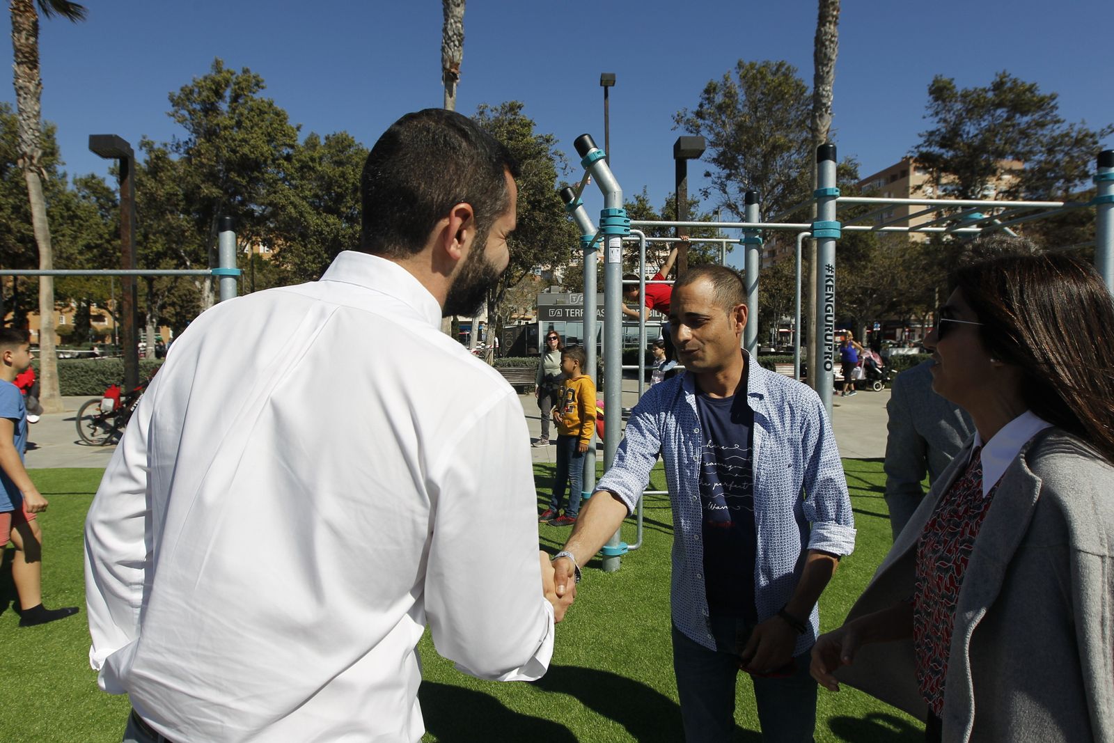 Fotogalería Pista de Calistenia. Parque de los Periodistas. Almería