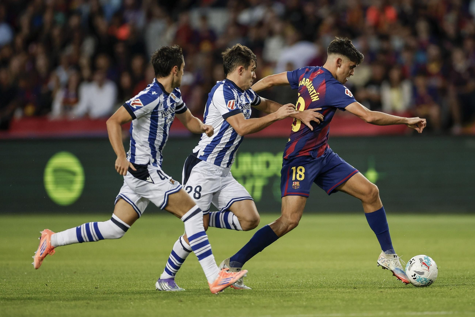 Las imágenes del Barcelona-Real Sociedad