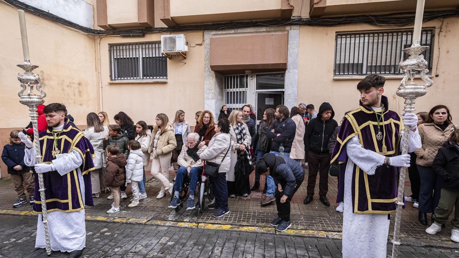 En imágenes, El Huerto de San Fernando fue la única hermandad del Martes Santo