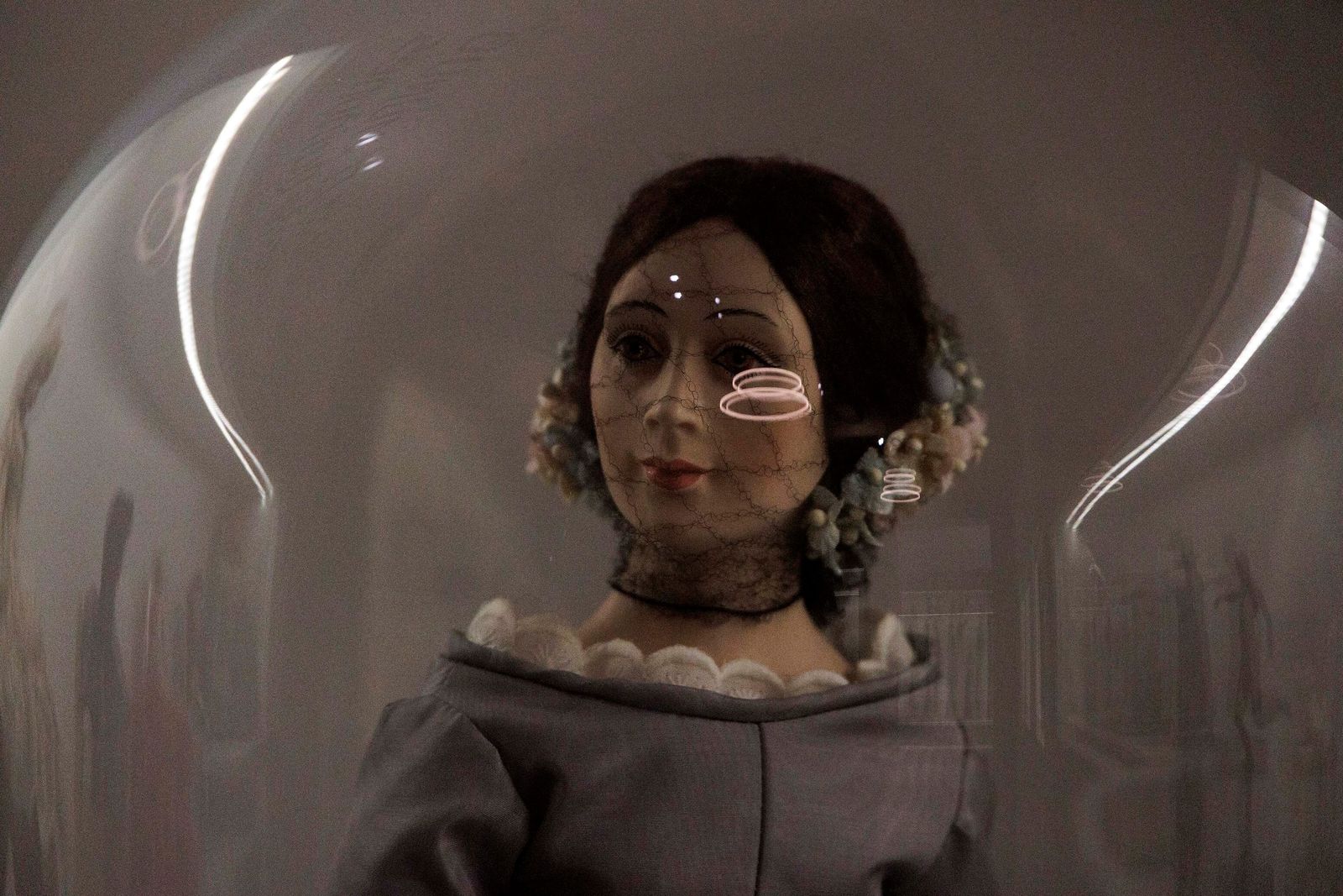 Otras secciones y muñecas de interés en la colección, situada en una de las alas del Centro de Interpretación del Vino y la Sal de Chiclana.