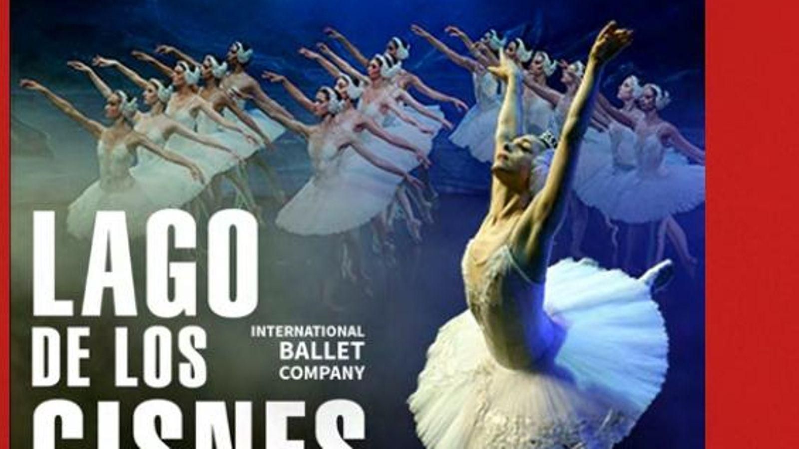 Ballet sobre 'El lago de los cisnes'.