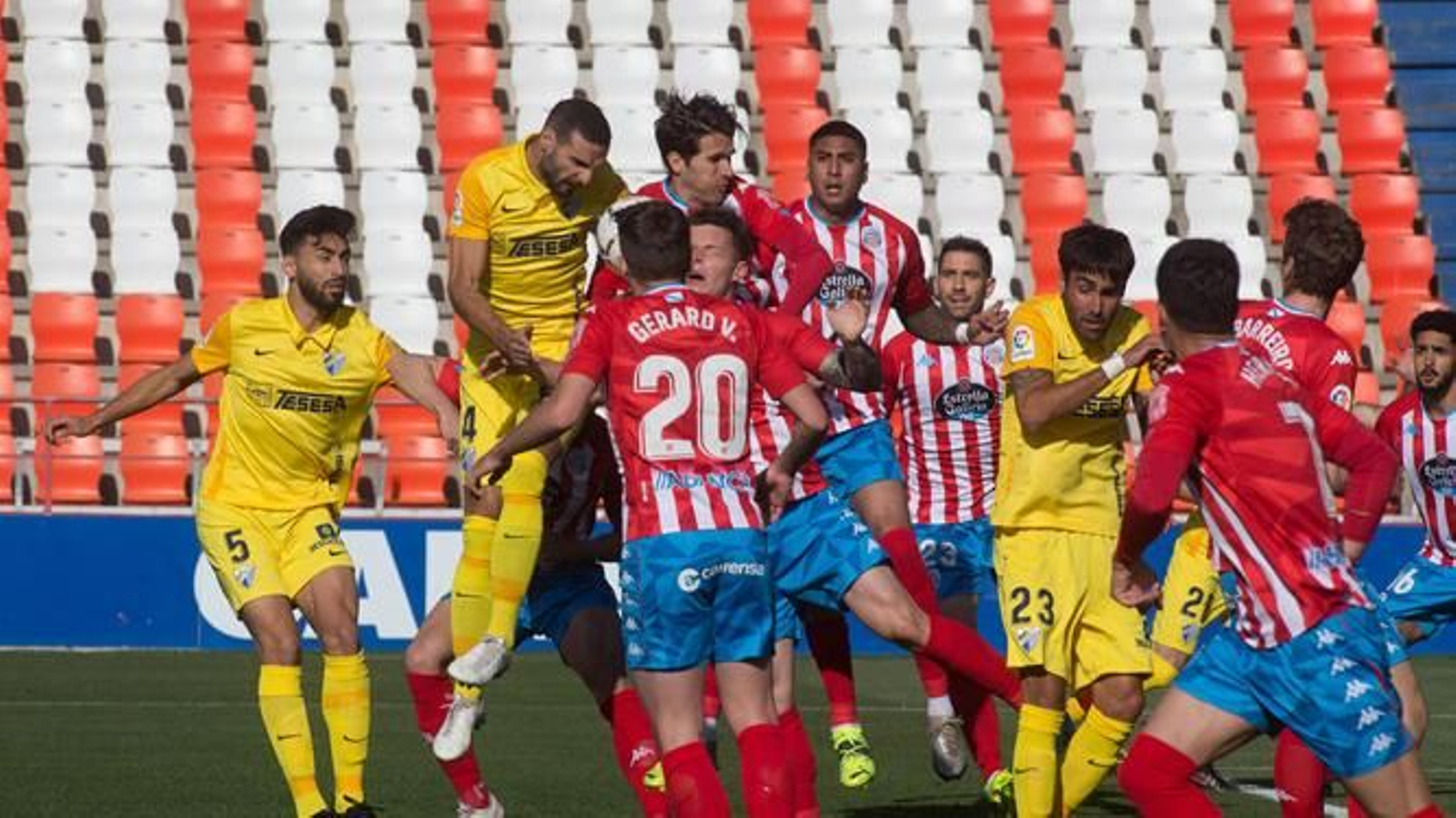Vídeo resumen con los goles y las mejores jugadas del Lugo-Málaga.