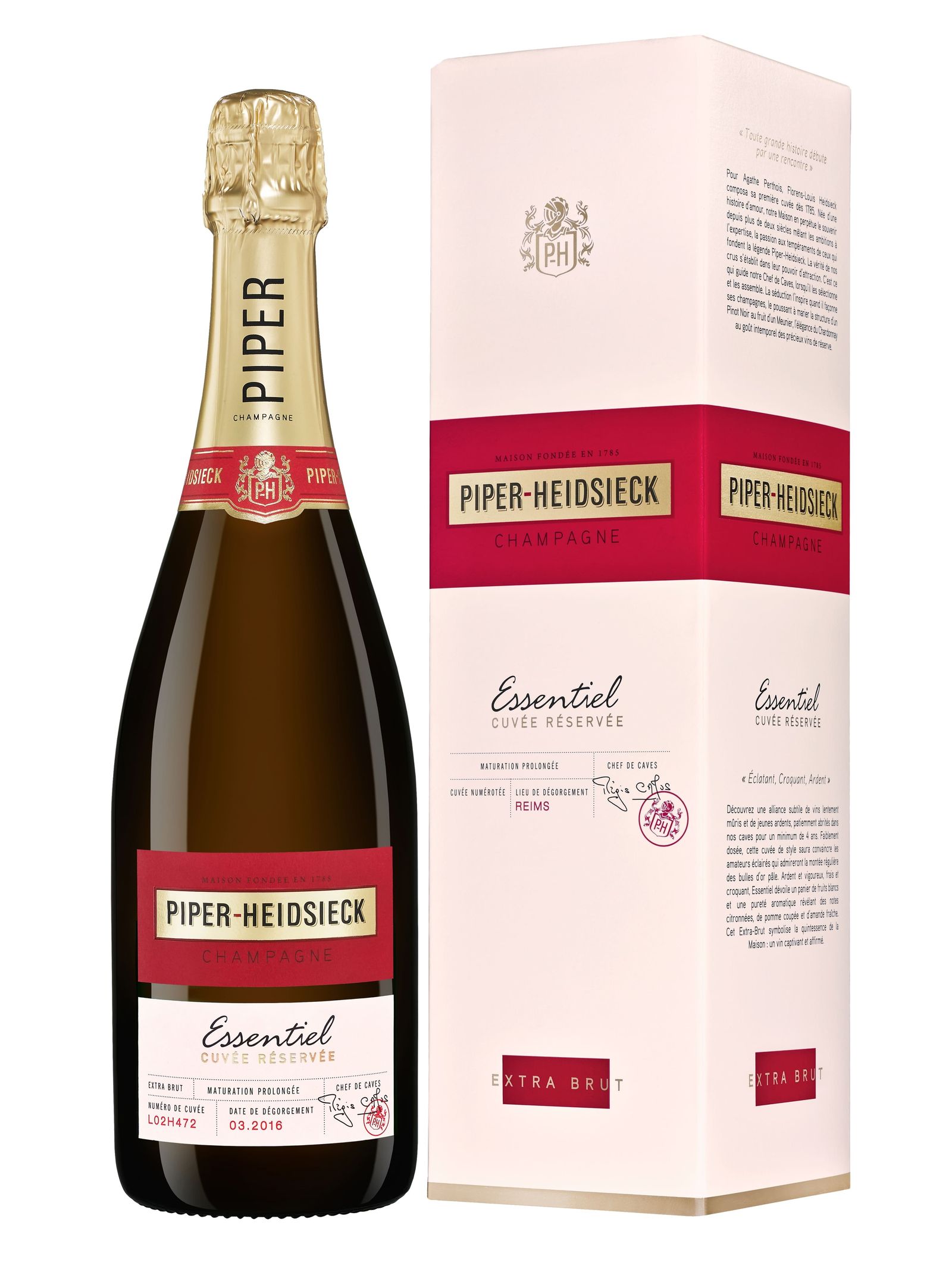 Botella de Piper-Heidsieck