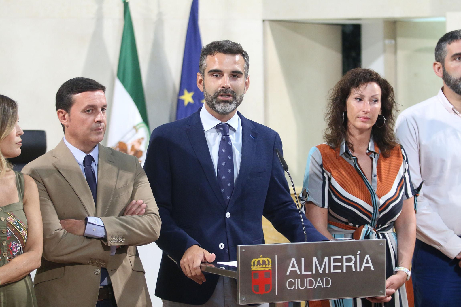 Las imágenes de la despedida de Ramón Fernández-Pacheco como alcalde de Almería