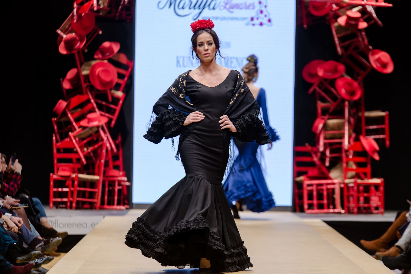 Pasarela Flamenca Jerez 2019: Maruja Lunares, el desfile en imágenes